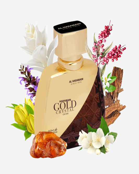 Haramain Gold Crystal Oudh 100Ml Extrait De Parfum
