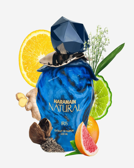 عطر الحرمين آيريس طبيعي، إكستريه دو بارفان، 100 مل