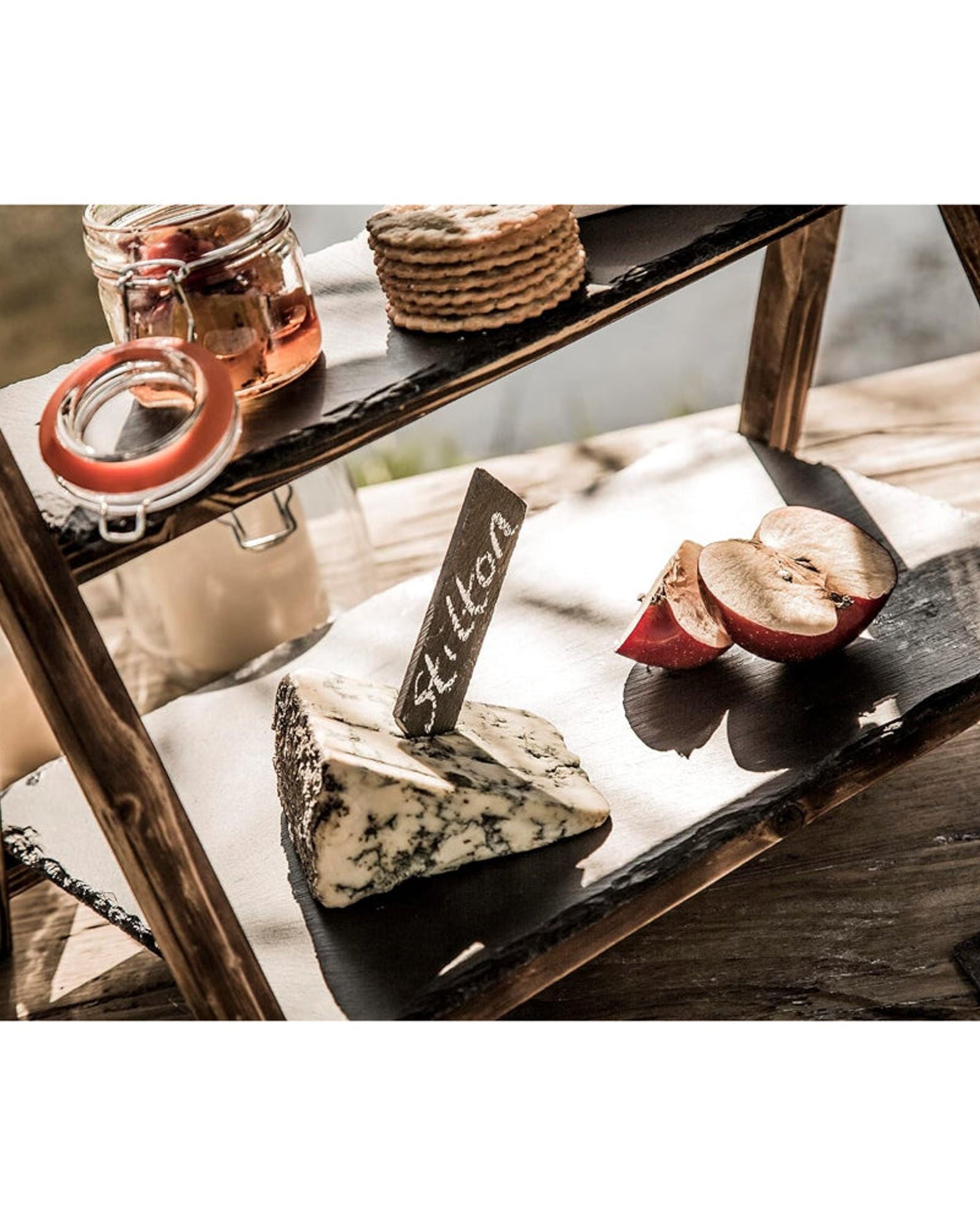 حامل تقديم فني مكون من طبقتين 40×30 سم