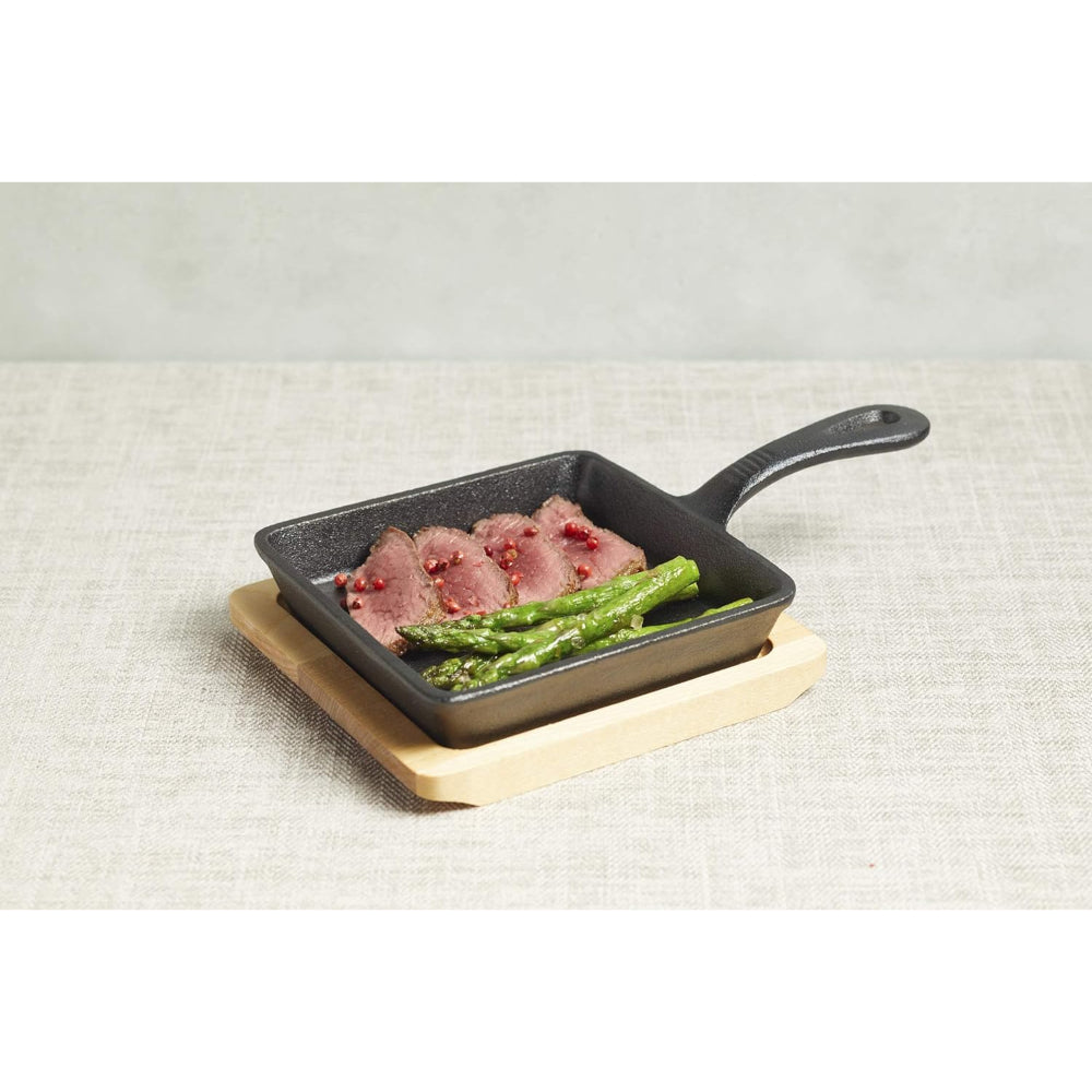 مقلاة آرت ميني 24×15 سم من الحديد الزهر