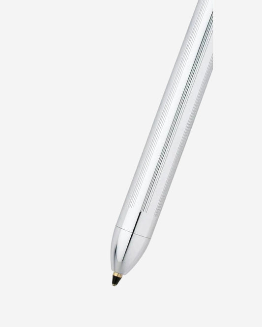 قلم متعدد الوظائف من Cross Tech3+™ بلون الكروم اللامع - AT0090-1