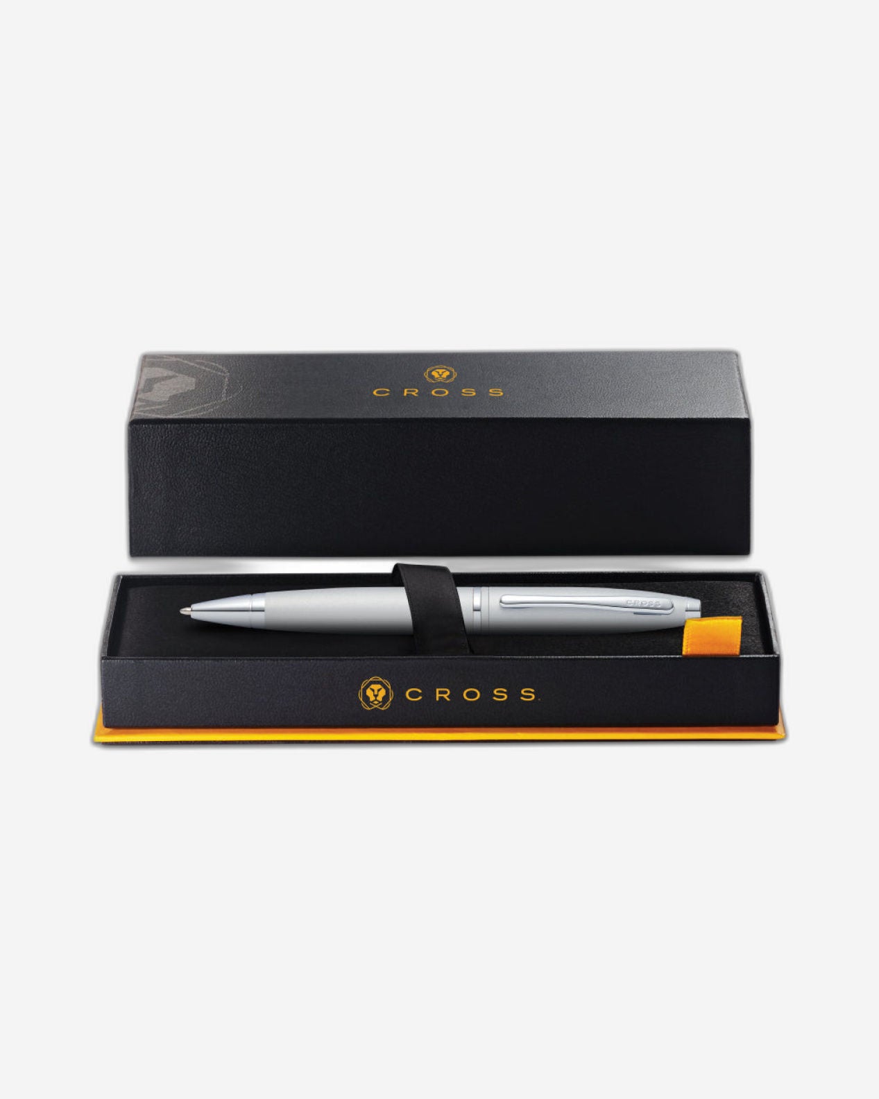 قلم حبر جاف Cross Calais™ من الكروم الساتان مع الكروم المصقول - AT0112-16