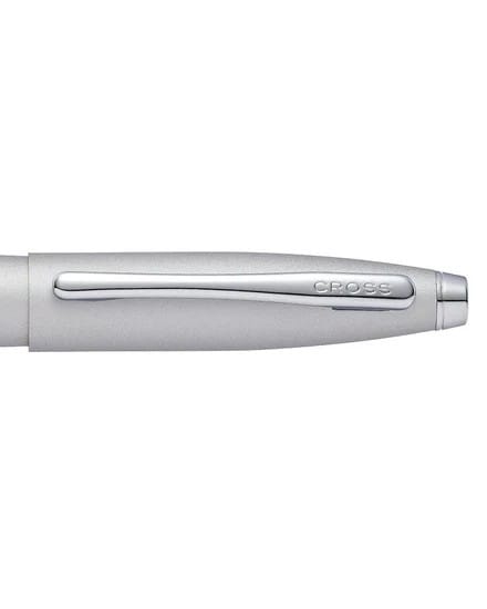 قلم حبر جاف Selectip® Rollerball Pen من Cross Calais™ بلمسات الكروم الساتان