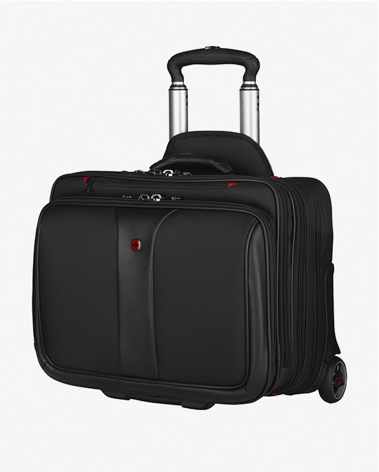 طقم أعمال وينجر باتريوت من قطعتين مع بكرة كومب-يو وحقيبة كمبيوتر محمول مقاس 15.6 بوصة - 600662