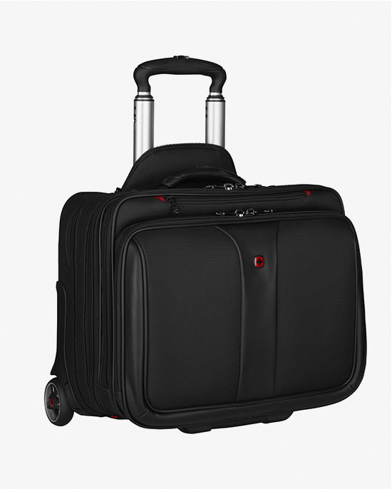 طقم أعمال وينجر باتريوت من قطعتين مع بكرة كومب-يو وحقيبة كمبيوتر محمول مقاس 15.6 بوصة - 600662