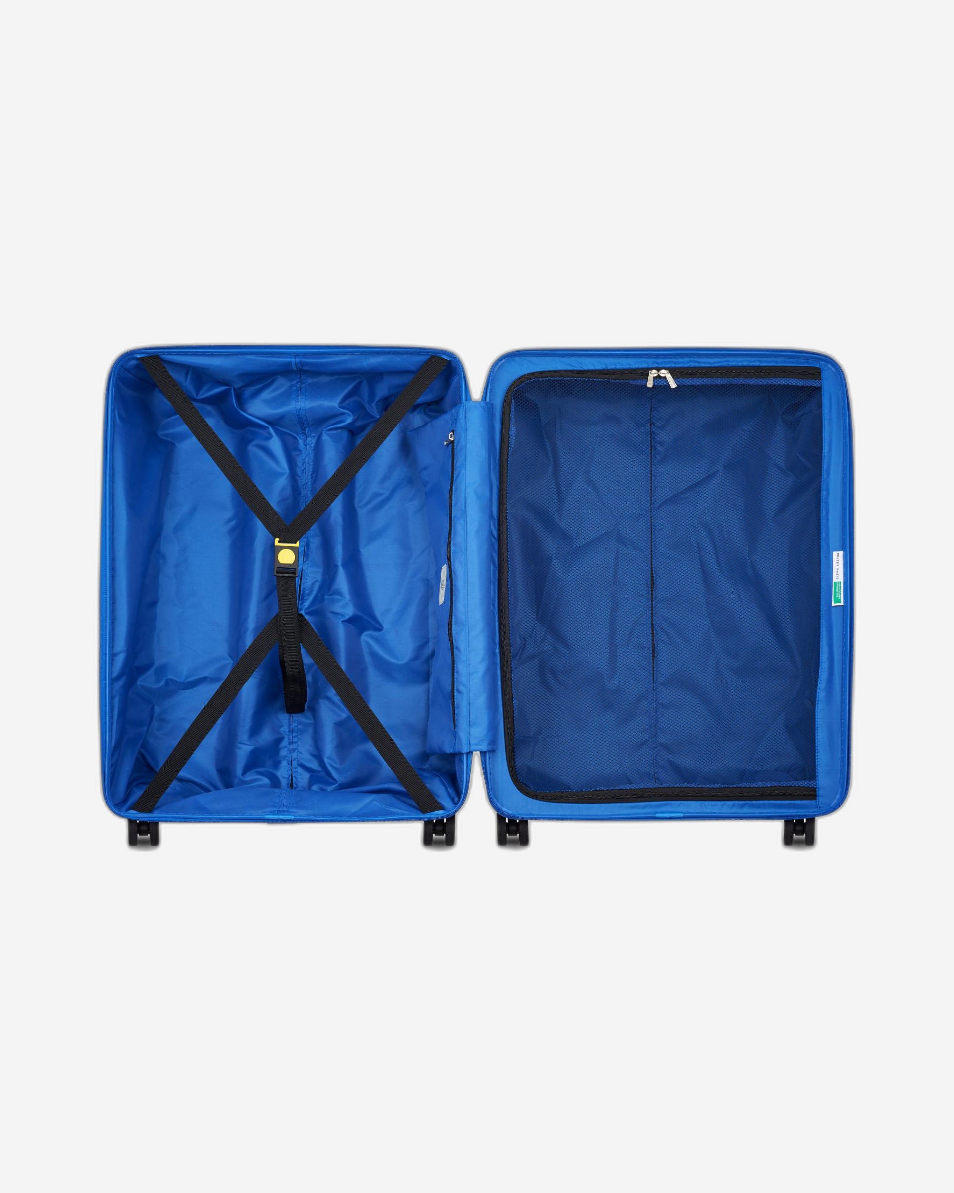 عربة أمتعة UCOB Fabrica 4 ذات العجلات المزدوجة والغطاء الصلب غير القابل للتمدد