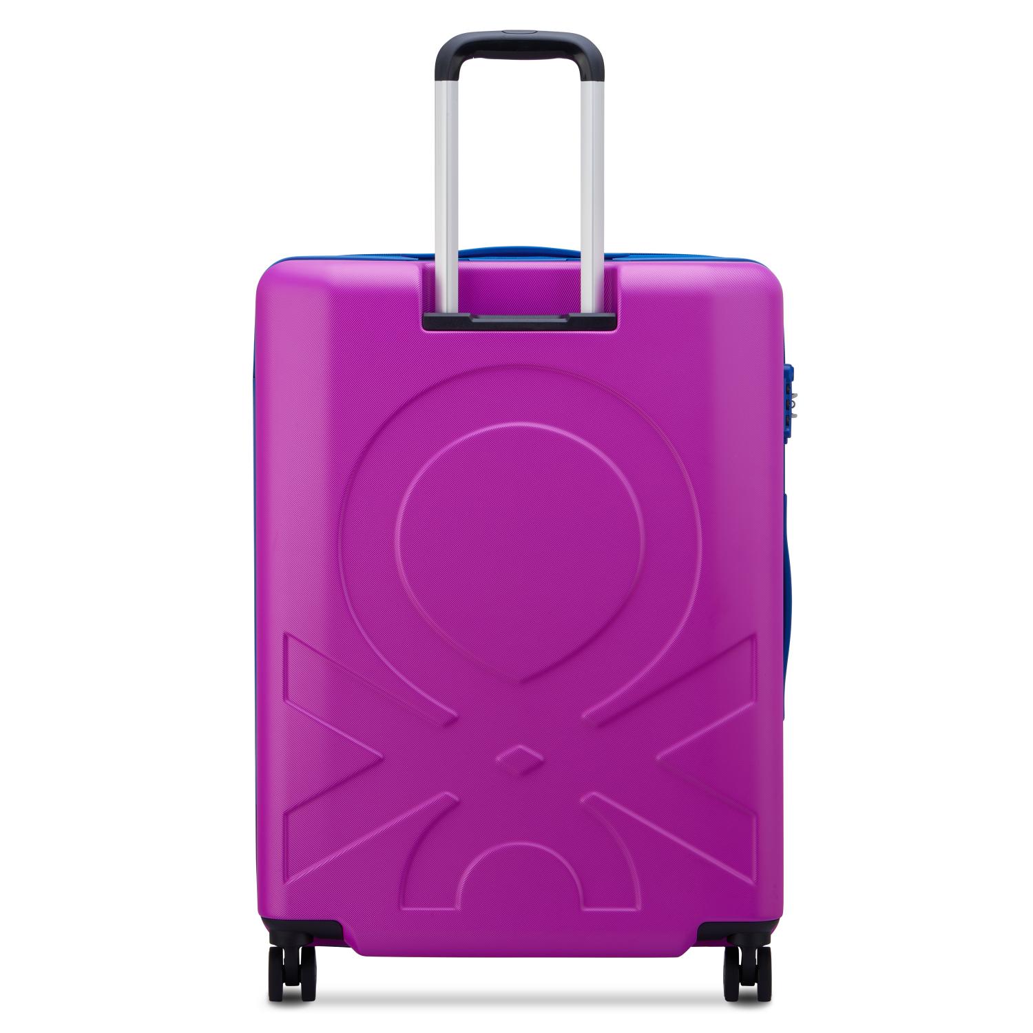 عربة أمتعة UCOB Fabrica 4 ذات العجلات المزدوجة والغطاء الصلب غير القابل للتمدد