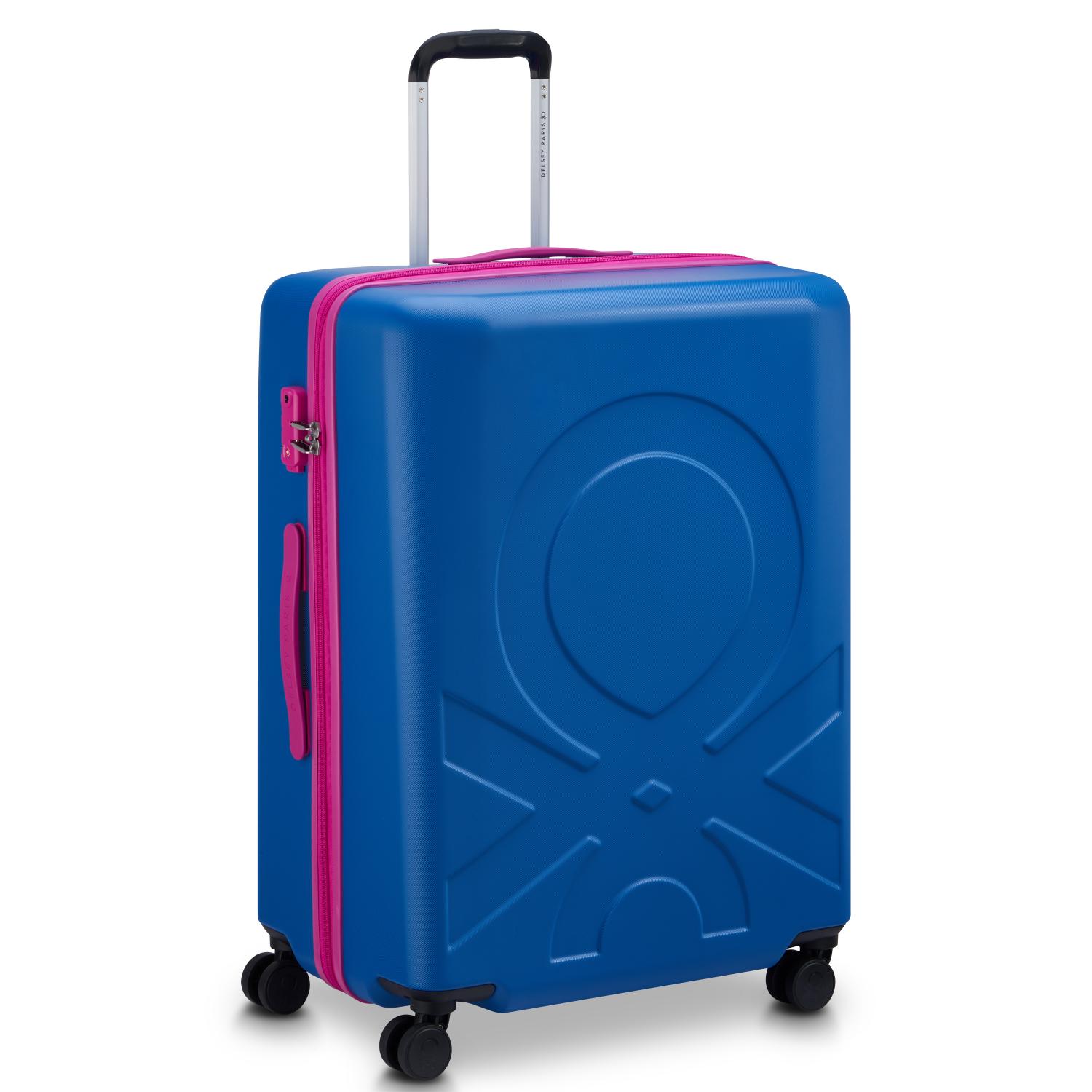 عربة أمتعة UCOB Fabrica 4 ذات العجلات المزدوجة والغطاء الصلب غير القابل للتمدد