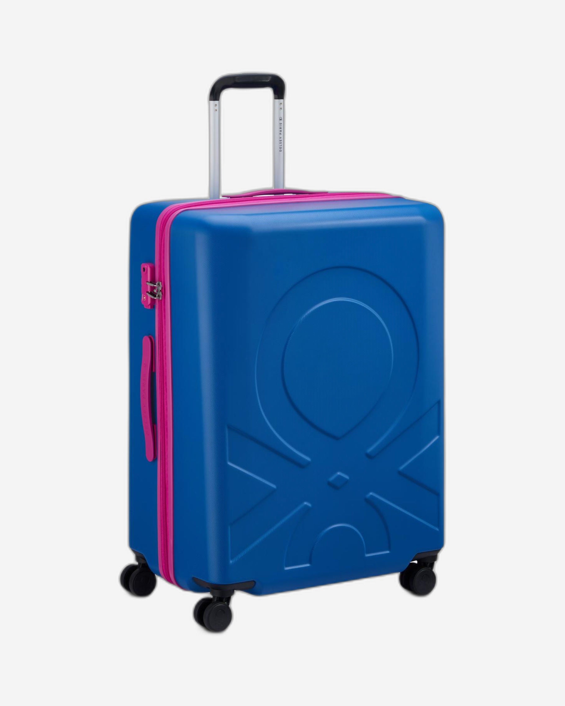 عربة أمتعة UCOB Fabrica 4 ذات العجلات المزدوجة والغطاء الصلب غير القابل للتمدد