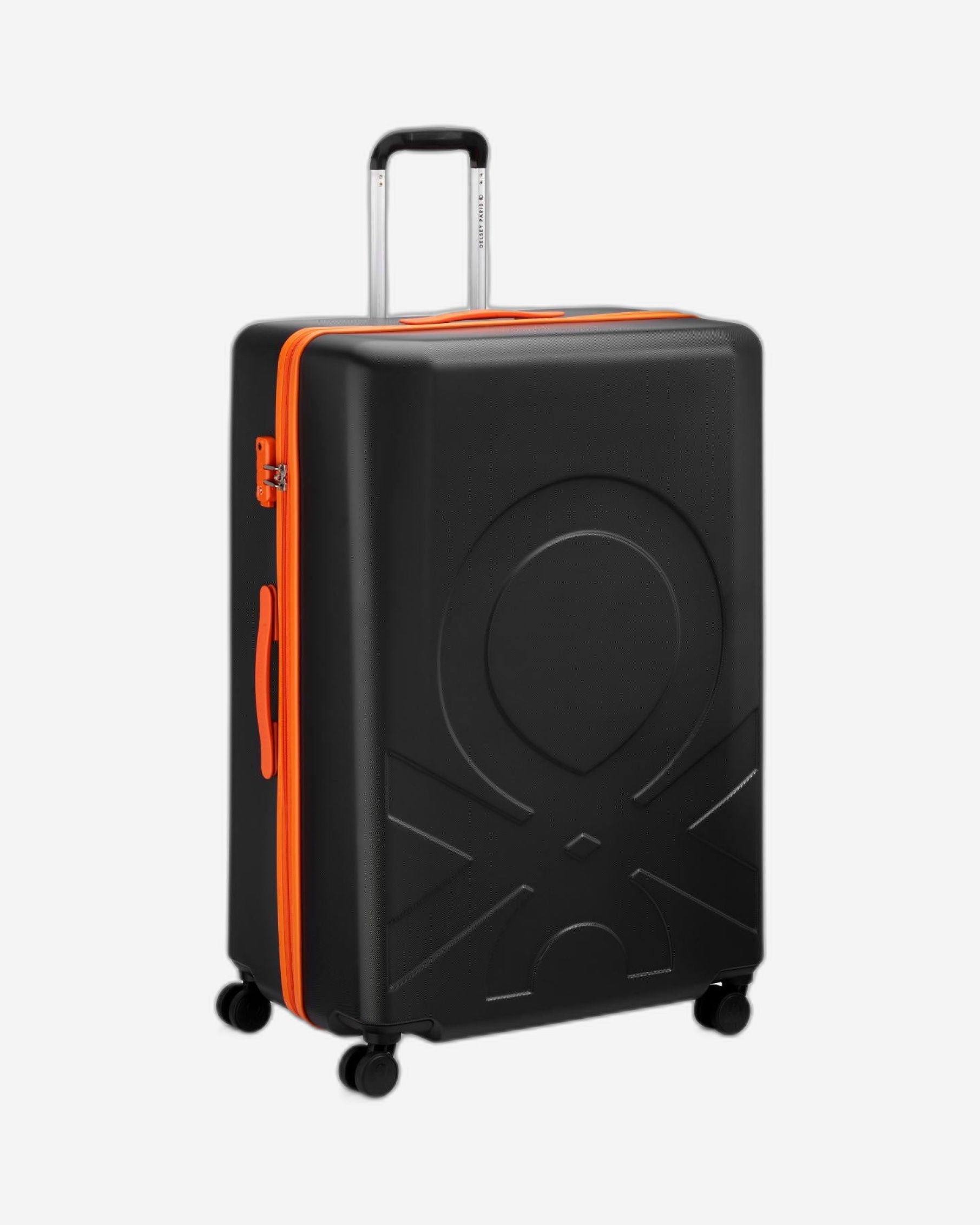 عربة أمتعة UCOB Fabrica 4 ذات العجلات المزدوجة والغطاء الصلب غير القابل للتمدد