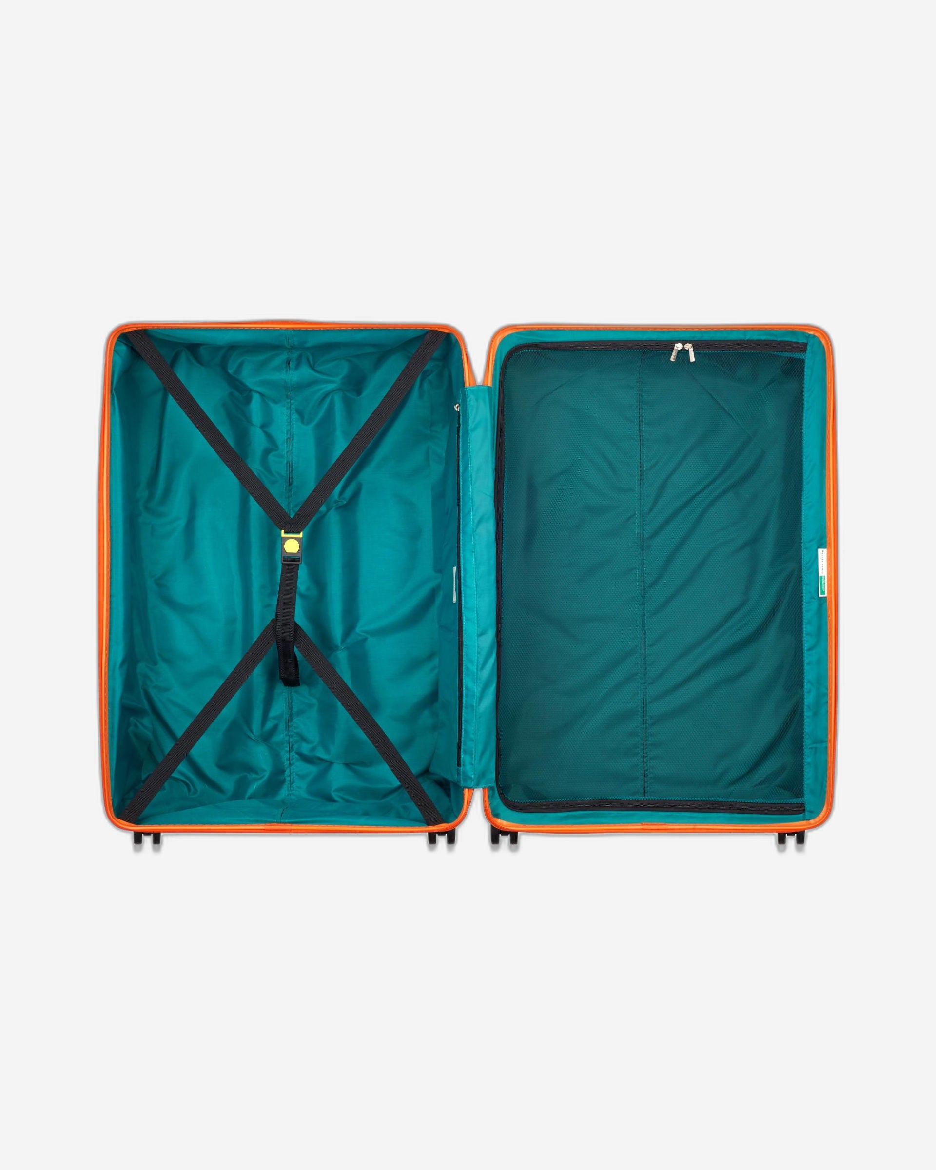 عربة أمتعة UCOB Fabrica 4 ذات العجلات المزدوجة والغطاء الصلب غير القابل للتمدد