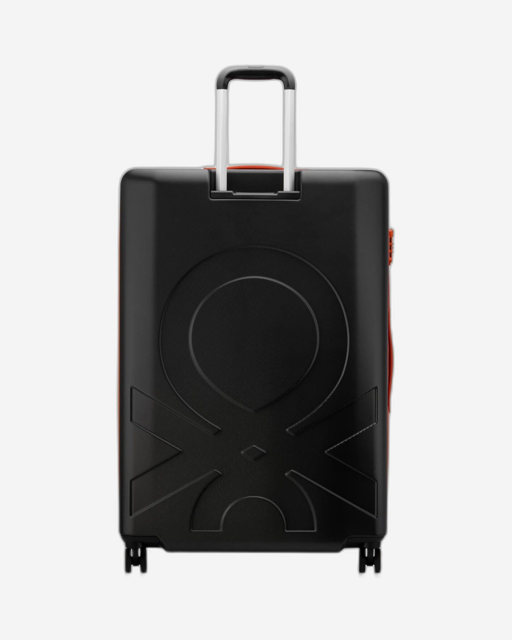 عربة أمتعة UCOB Fabrica 4 ذات العجلات المزدوجة والغطاء الصلب غير القابل للتمدد