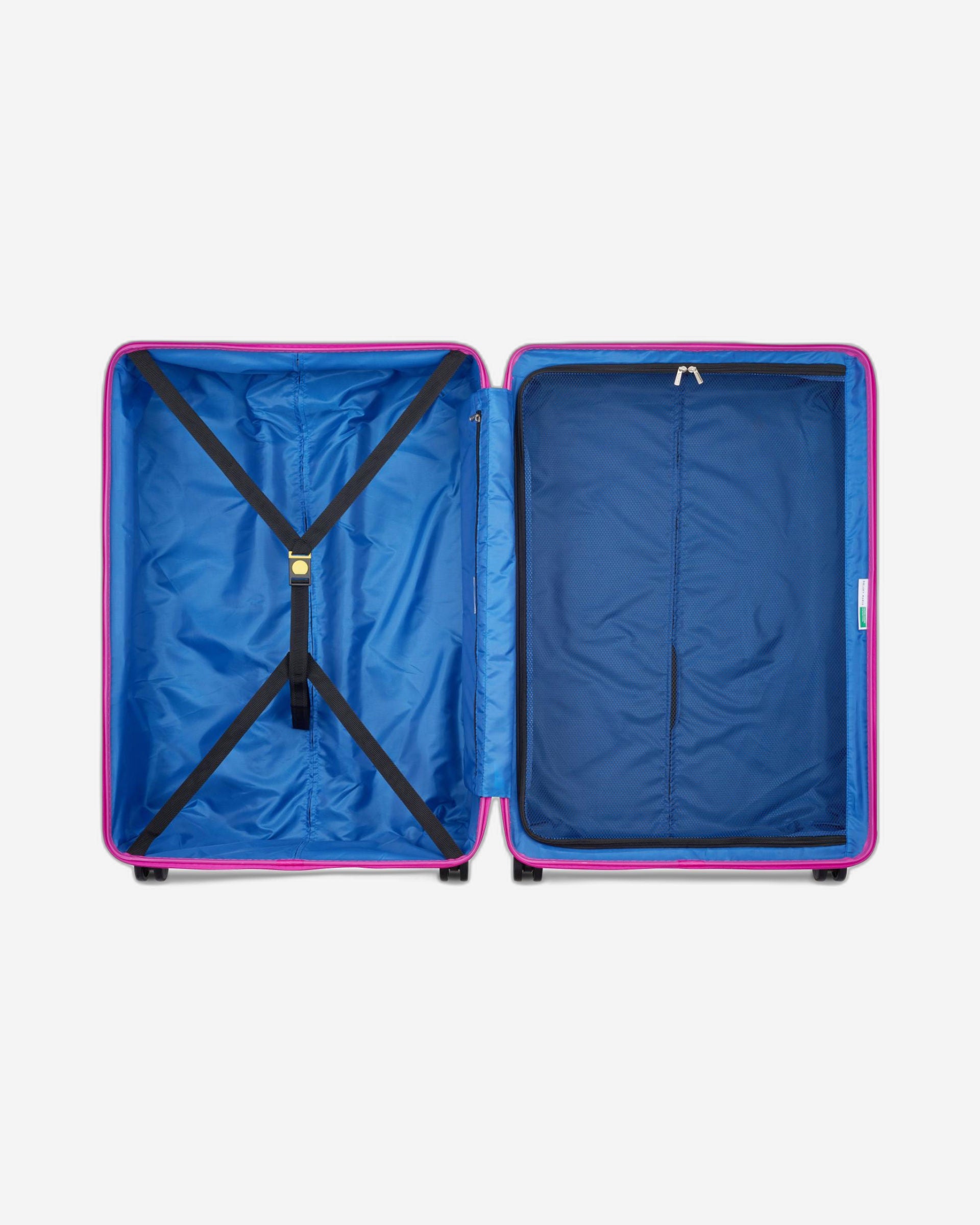 عربة أمتعة UCOB Fabrica 4 ذات العجلات المزدوجة والغطاء الصلب غير القابل للتمدد