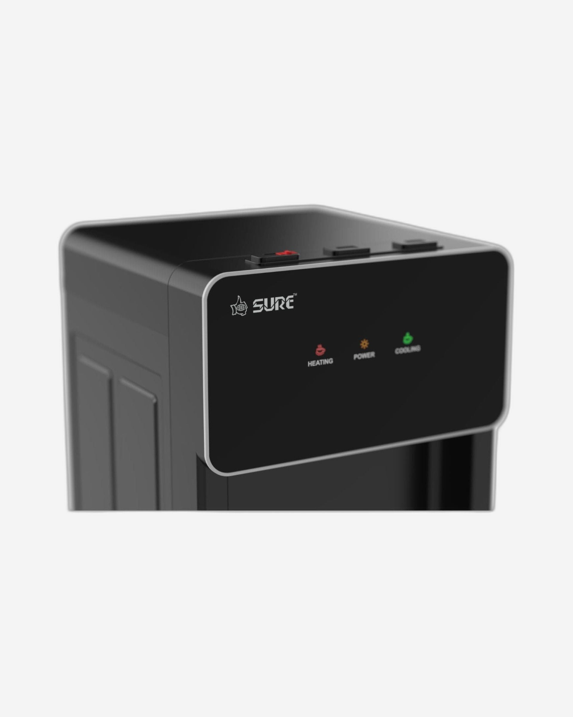 موزع مياه Sure بثلاث صنابير تحميل سفلي