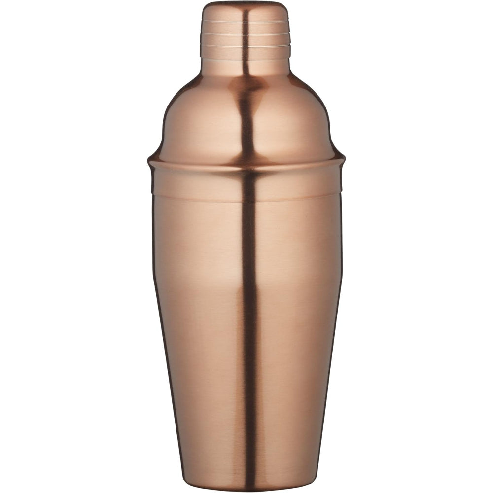 BC COCKTAIL SHAKER 500ML S/STEEL COPPER