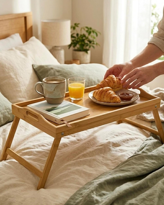 Cuisine Art Foldable Bamboo Bed Tray Table 30 × 50 cm (variant 1)