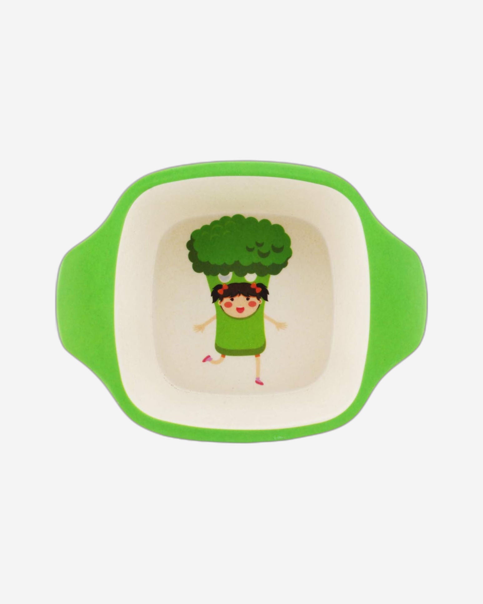 طقم أدوات طعام للأطفال من ألياف الخيزران من كويزين آرت | أطباق وأوعية وأكواب صديقة للبيئة للأطفال | خفيفة الوزن ومتينة | تصاميم مرحة