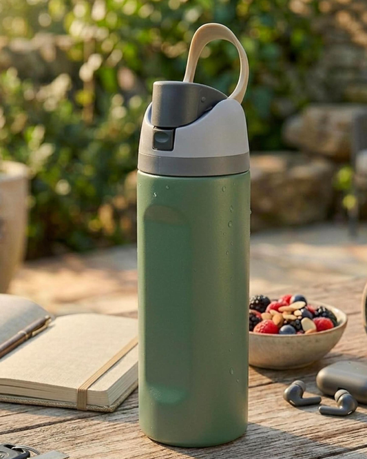 Cuisine Art Stainless Steel Water Bottle 560 ml Green