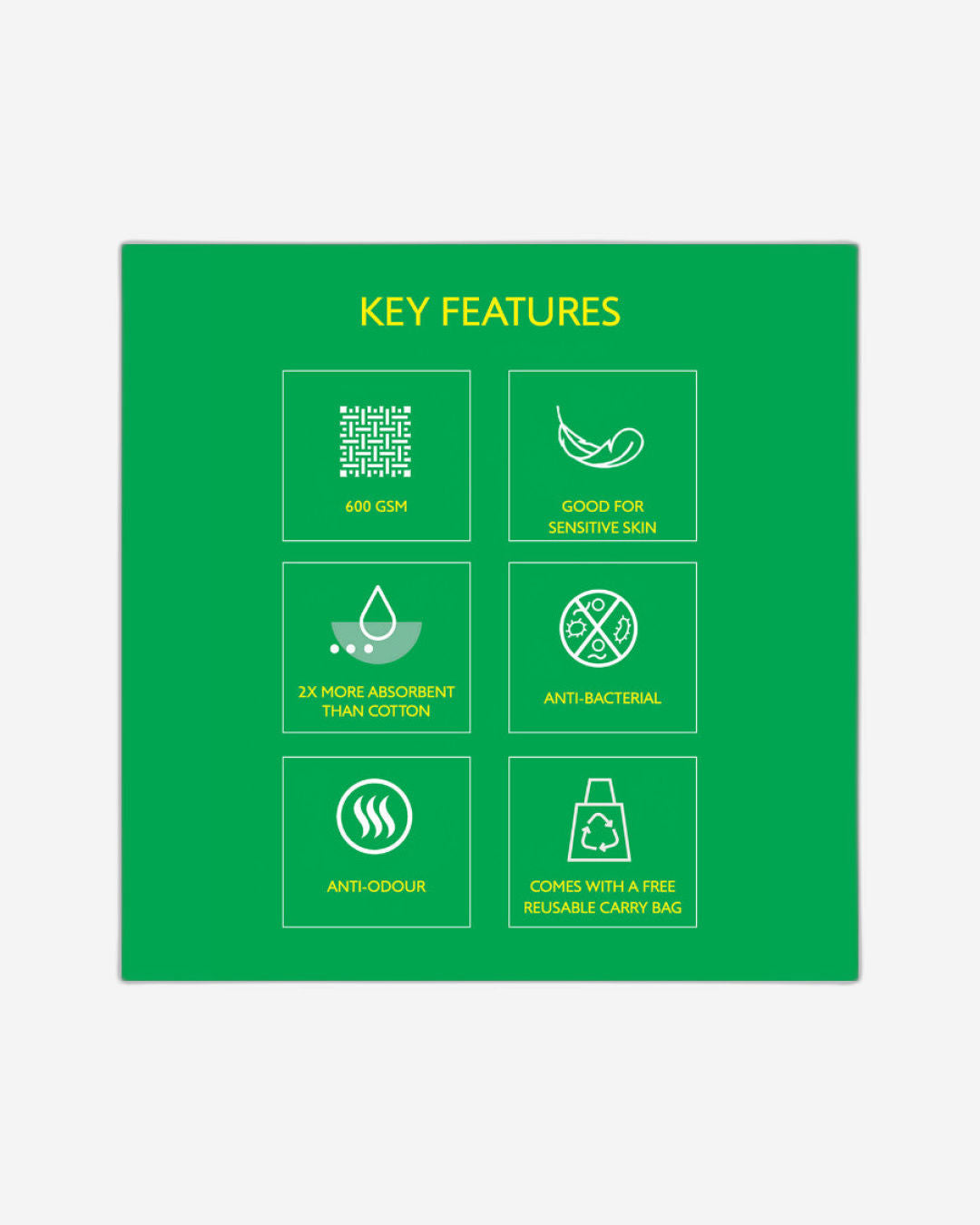 منشفة حمام من الخيزران باللون الخزامى من يونايتد كولورز أوف بينيتون، 600 جرام لكل متر مربع