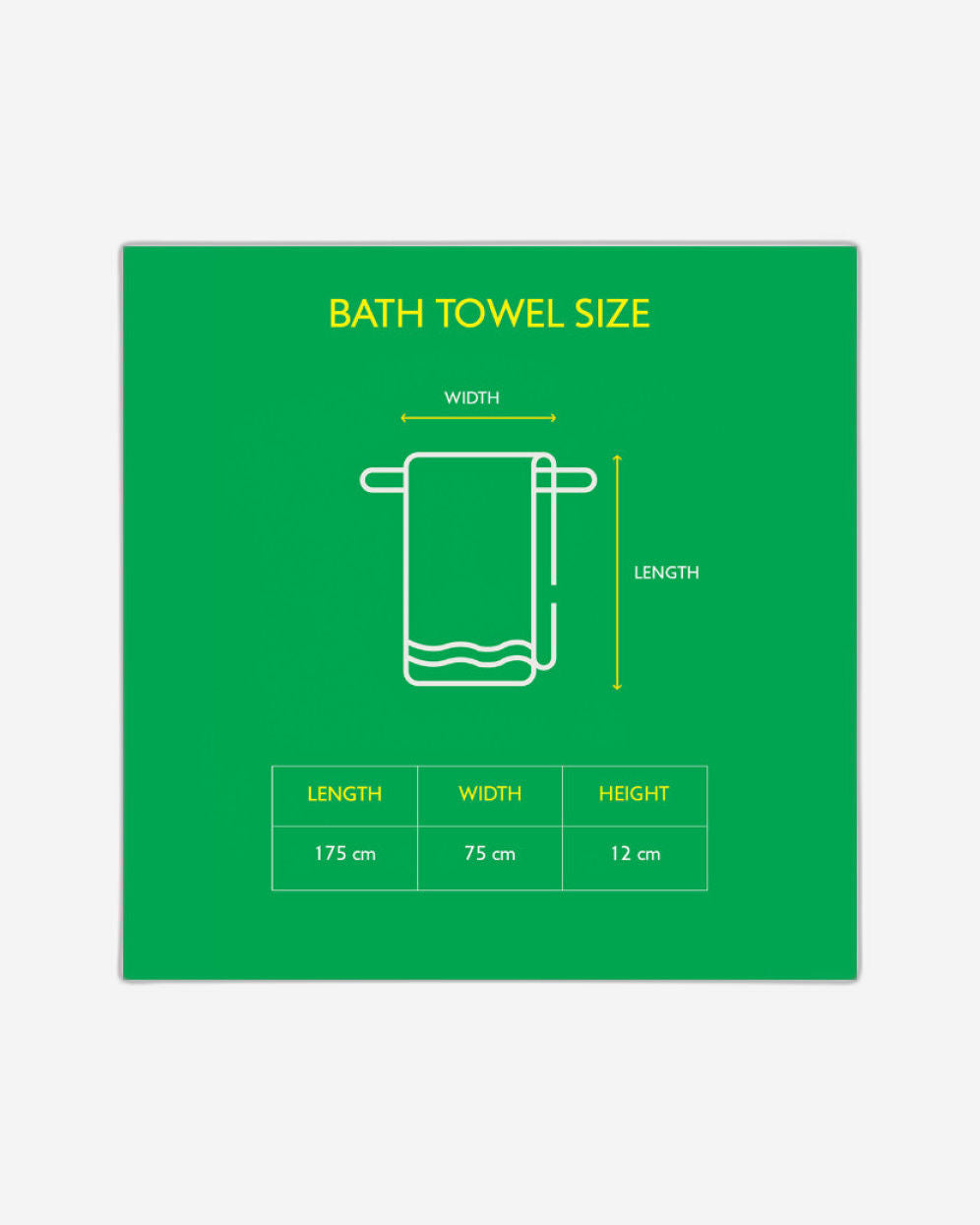 منشفة حمام من الخيزران باللون الخزامى من يونايتد كولورز أوف بينيتون، 600 جرام لكل متر مربع