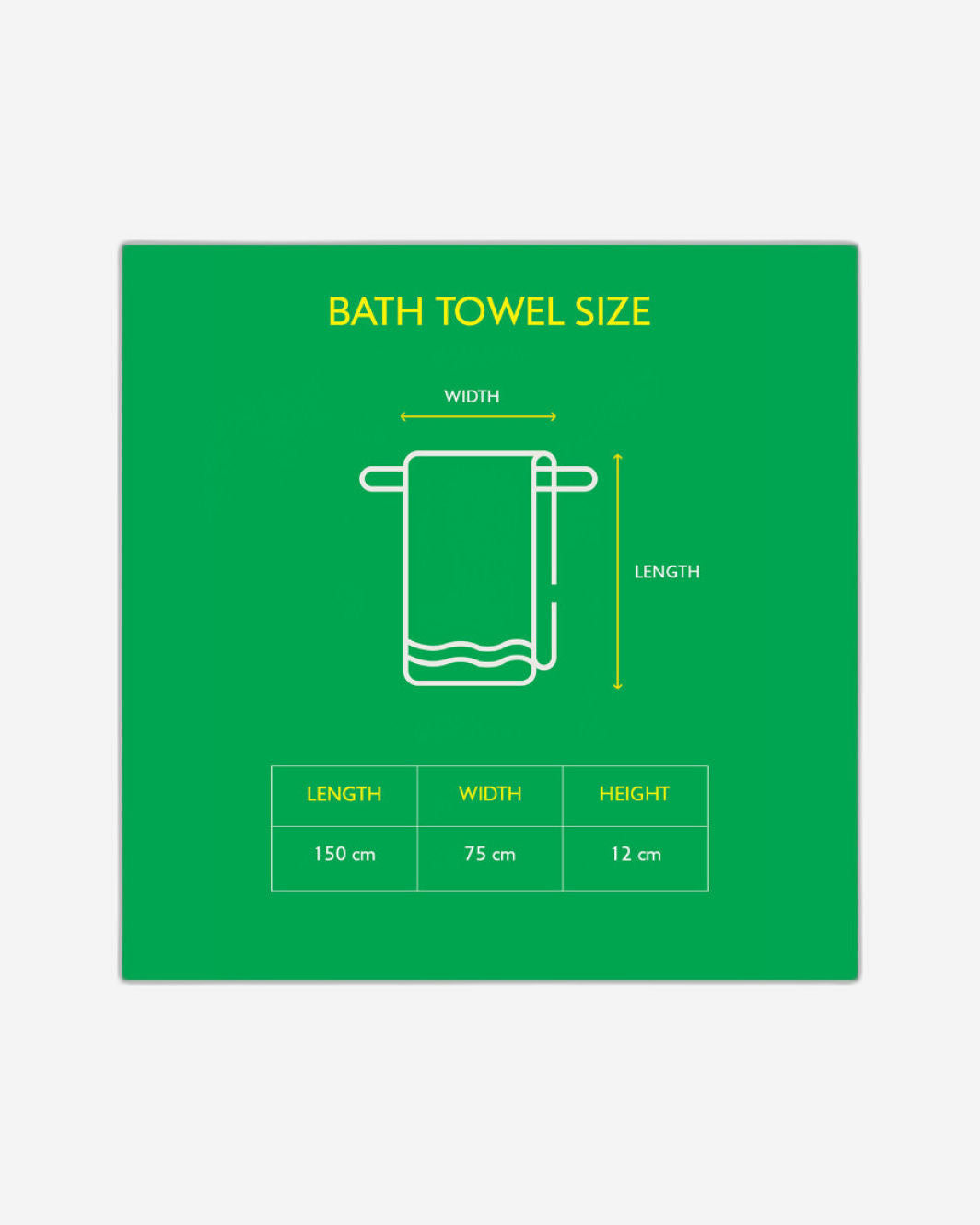 منشفة حمام سفاري بنقشة الجوز المحمص من يونايتد كولورز أوف بينيتون، 450 جرام لكل متر مربع