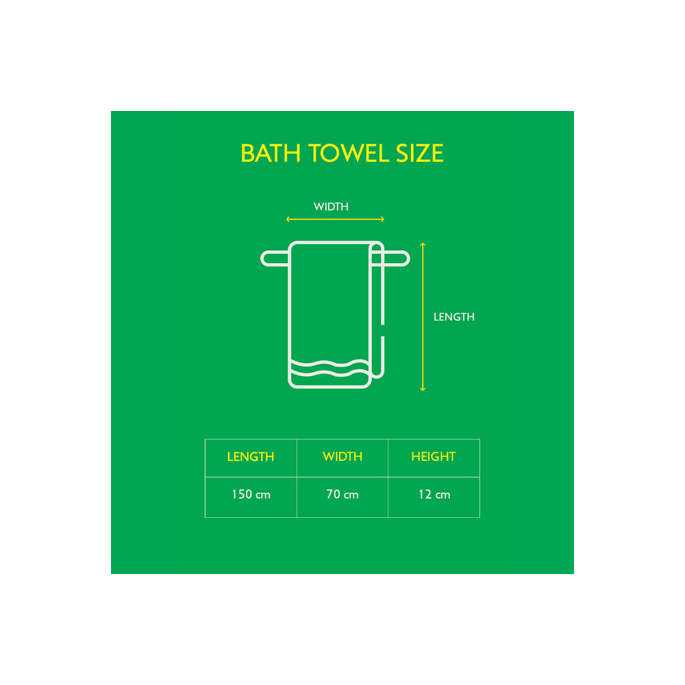 منشفة حمام United Colors of Benetton Rainbow Raspberry 450 جرام لكل متر مربع