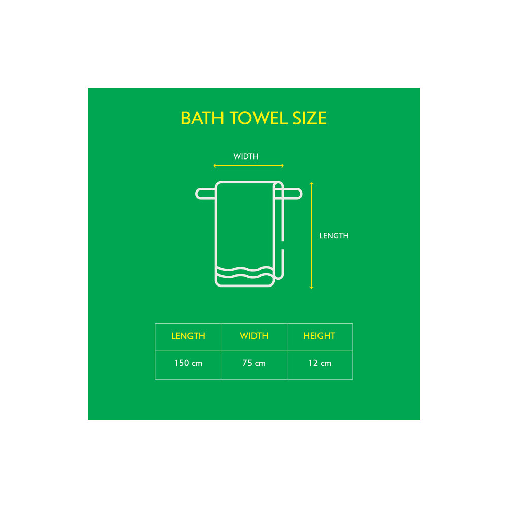 منشفة حمام سفاري بنية من يونايتد كولورز أوف بينيتون، 450 جرام لكل متر مربع