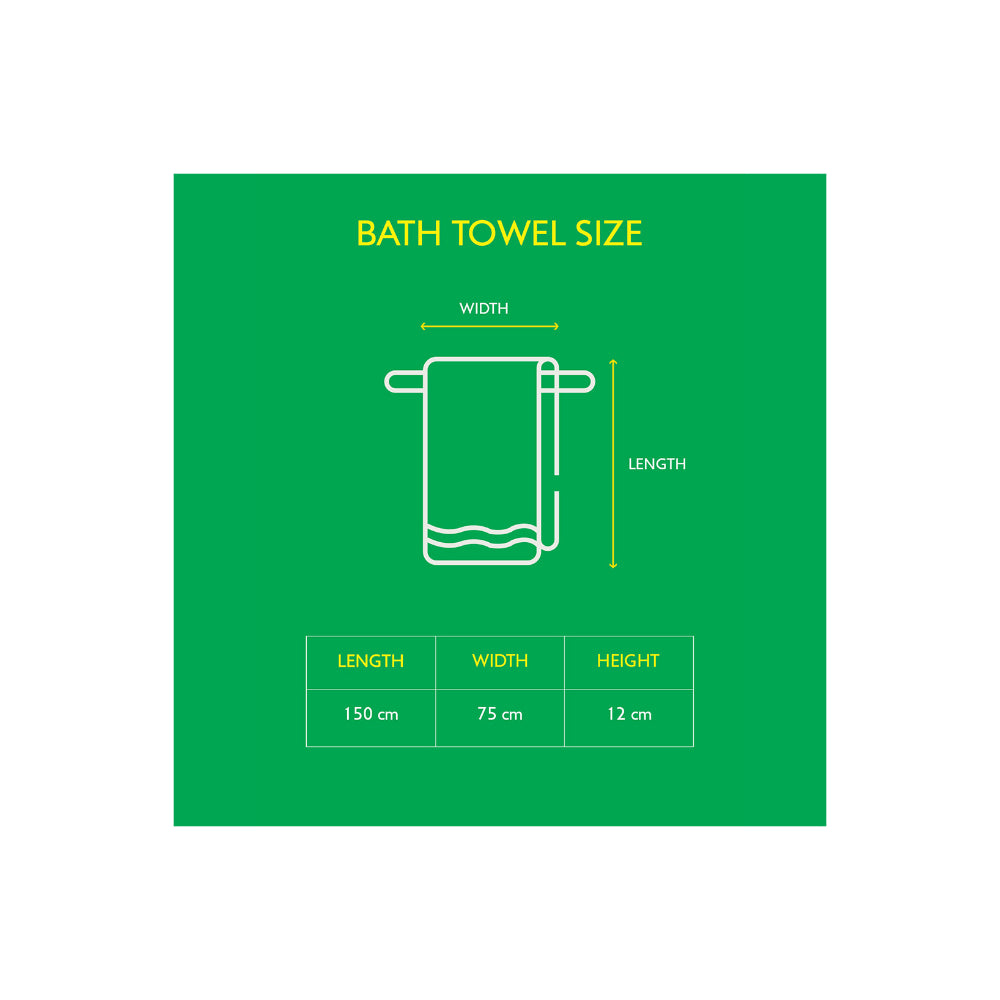 منشفة حمام سفاري بيري من يونايتد كولورز أوف بينيتون، 450 جرام لكل متر مربع