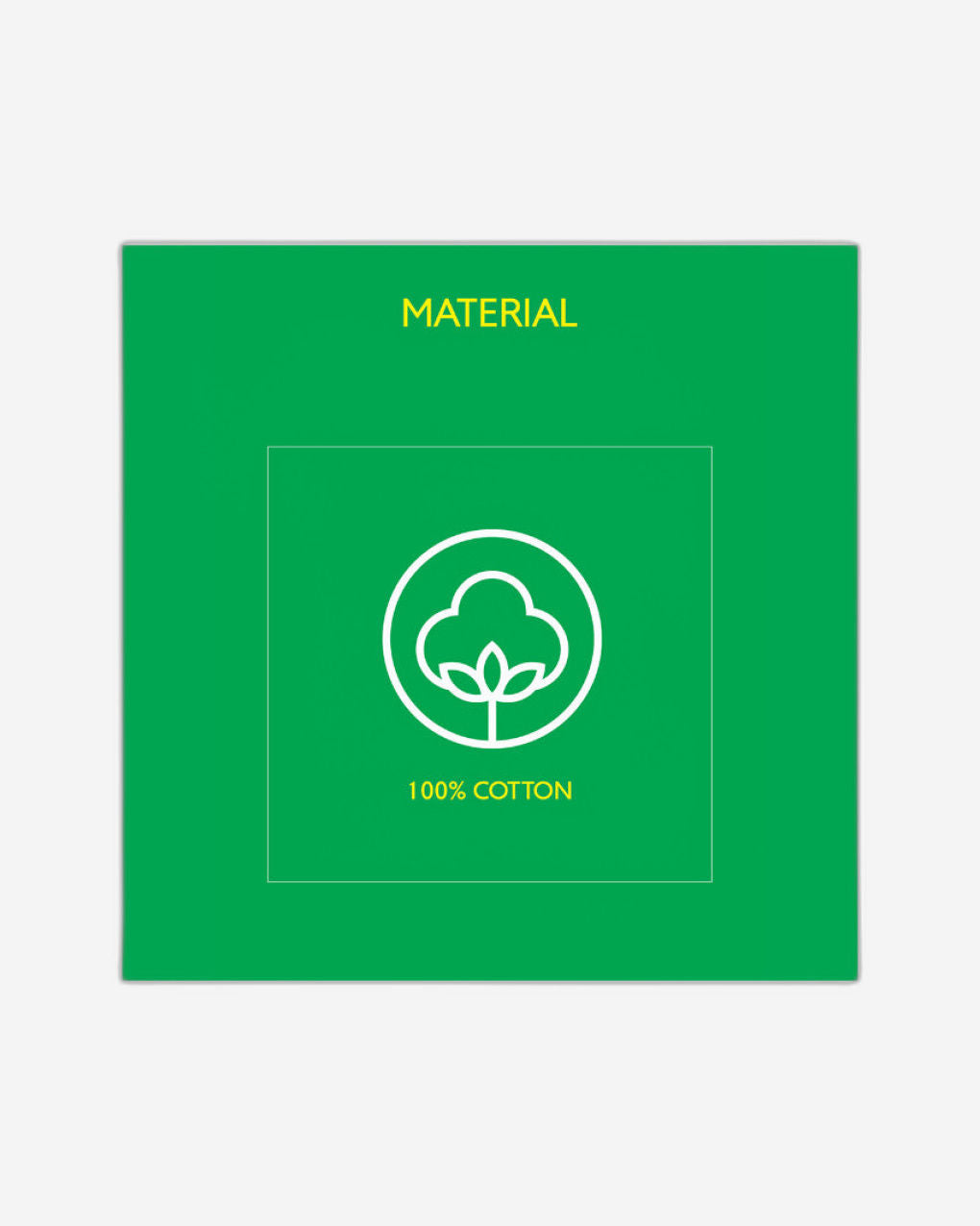 منشفة حمام سفاري صفراء من يونايتد كولورز أوف بينيتون، 450 جرام لكل متر مربع