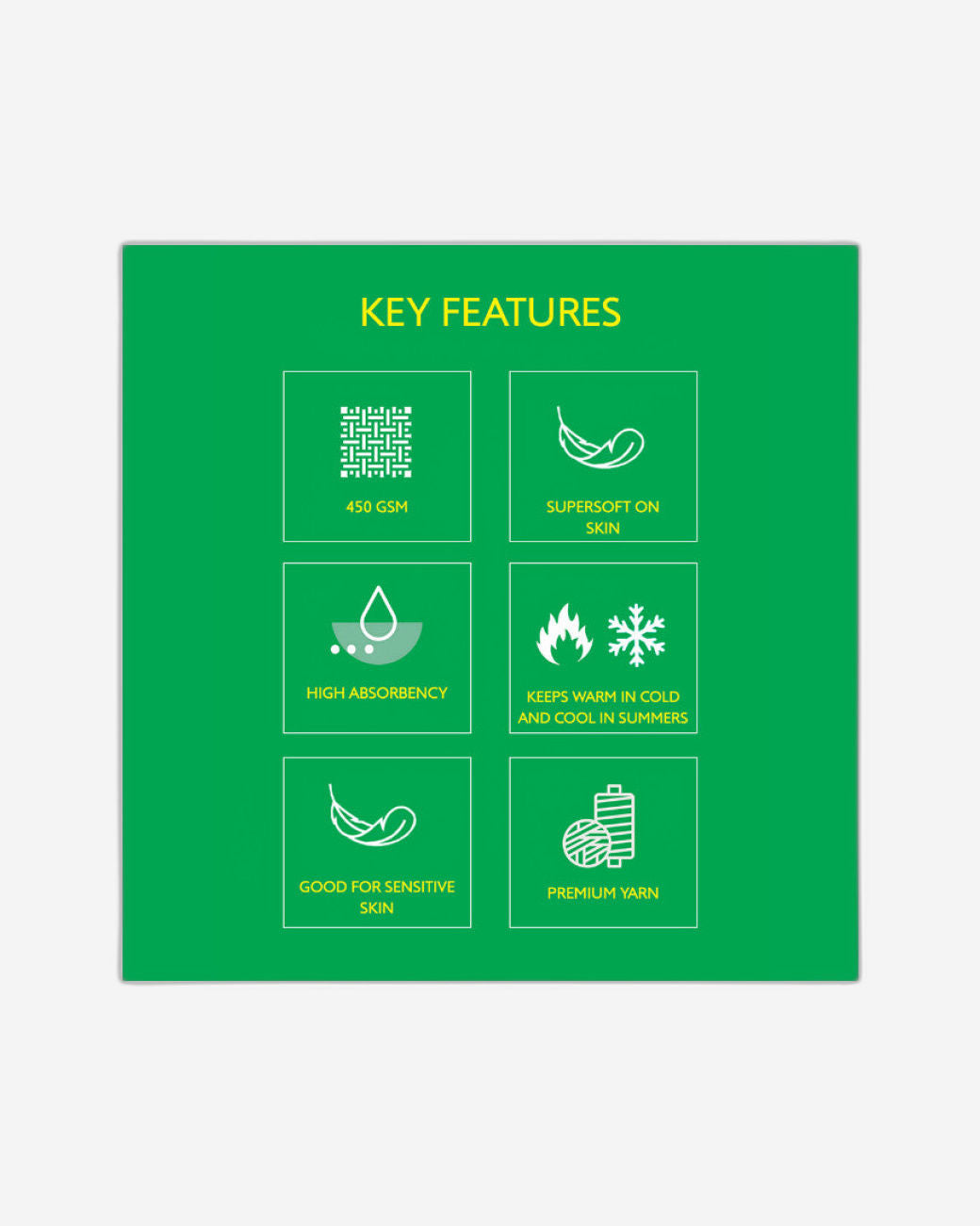 منشفة يد سفاري بنية من يونايتد كولورز أوف بينيتون (طقم من قطعتين) 450 جرام لكل متر مربع