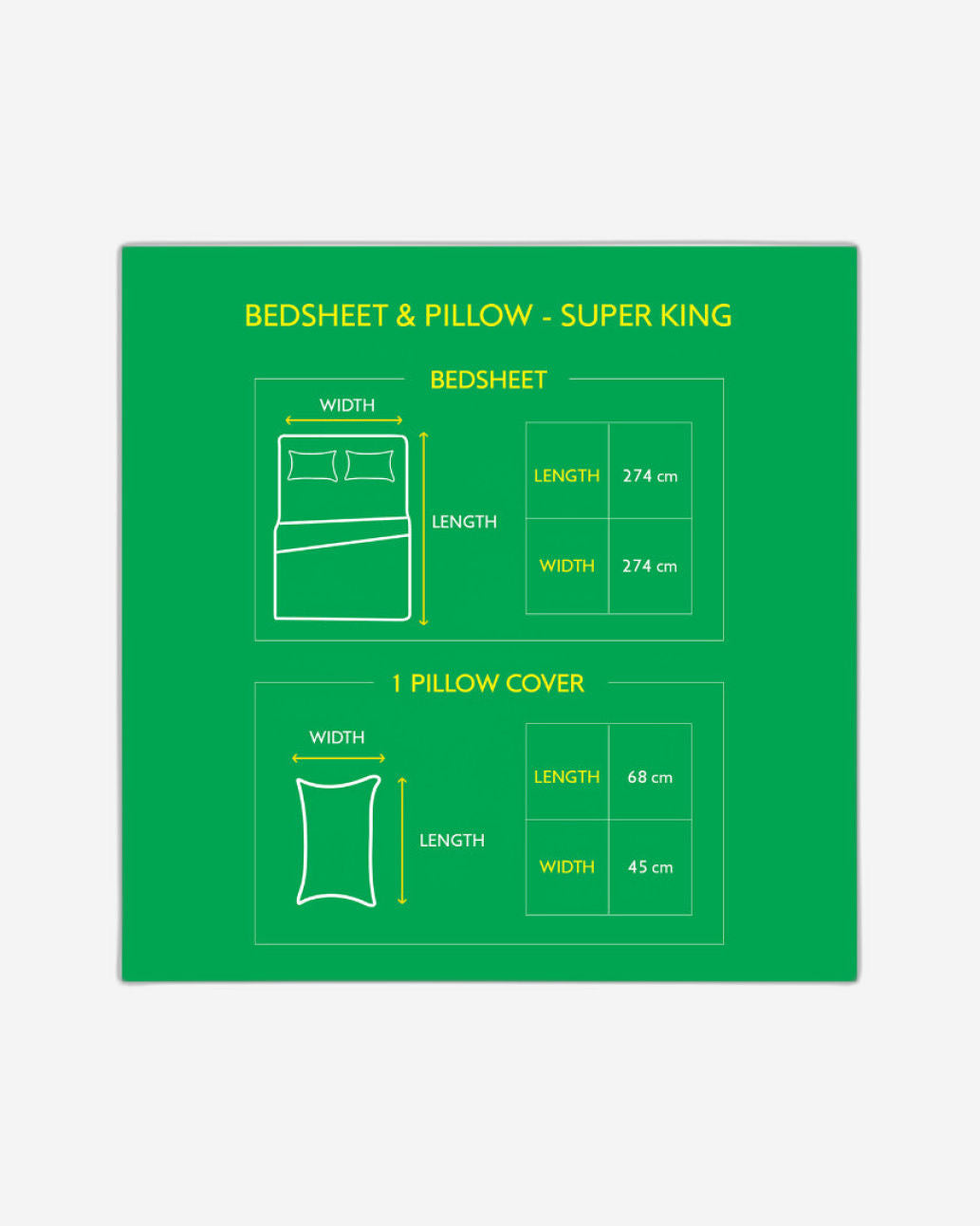 ملاءة سرير United Colors of Benetton Rainbow 210 TC Super King مع غطائي وسادة متعدد الألوان