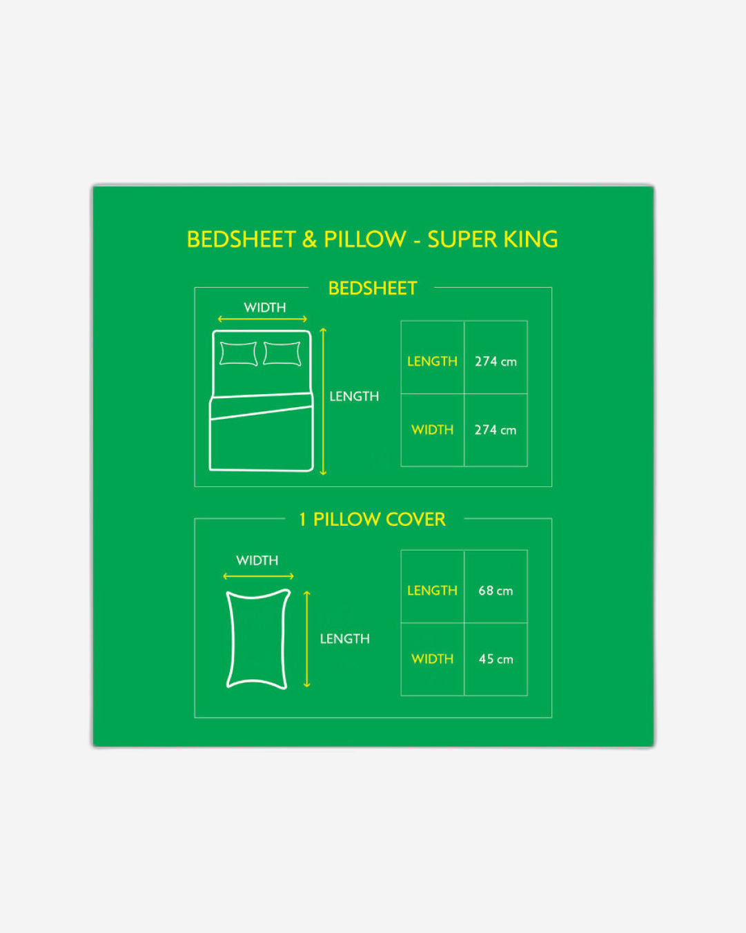 ملاءة سرير سوبر كينج من يونايتد كولورز أوف بينيتون رينبو 210 تي سي مع غطاءي وسادة رينبو