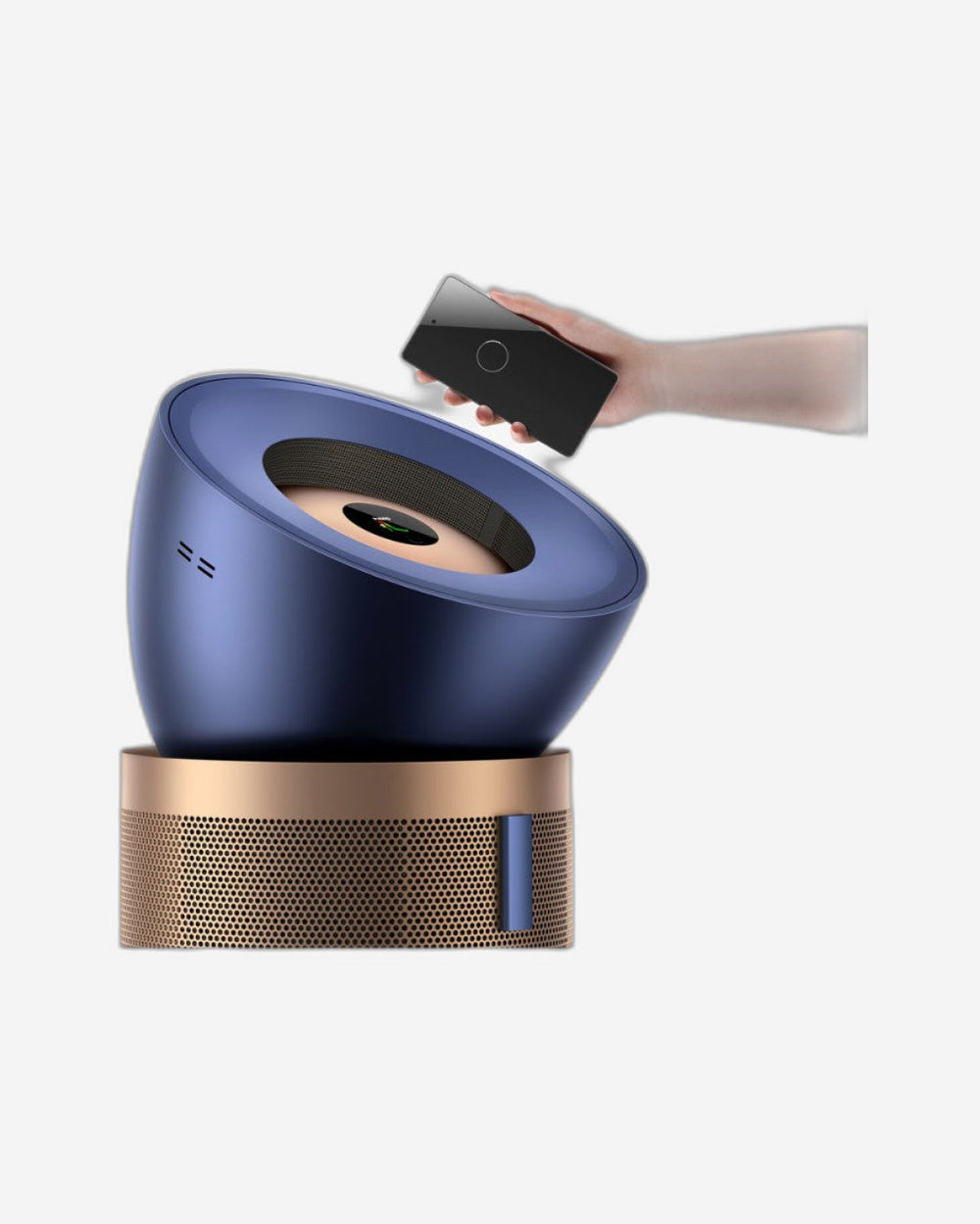 منقي هواء دايسون بيج + كوايت فورمالديهايد أزرق بروسي/ذهبي