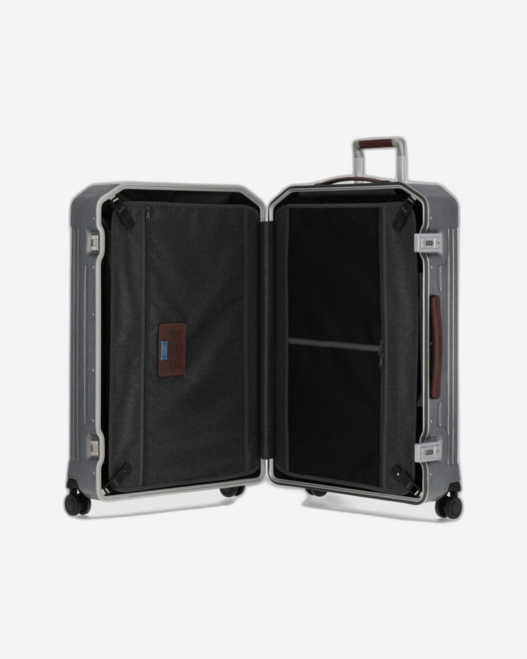 حقيبة بيكوادرو بي كيو إل إم بإطار صلب، مقاس 68 سم، مناسبة لتسجيل الوصول، لون أسود/بني فاتح - Bv4427Pqlm/Ncu