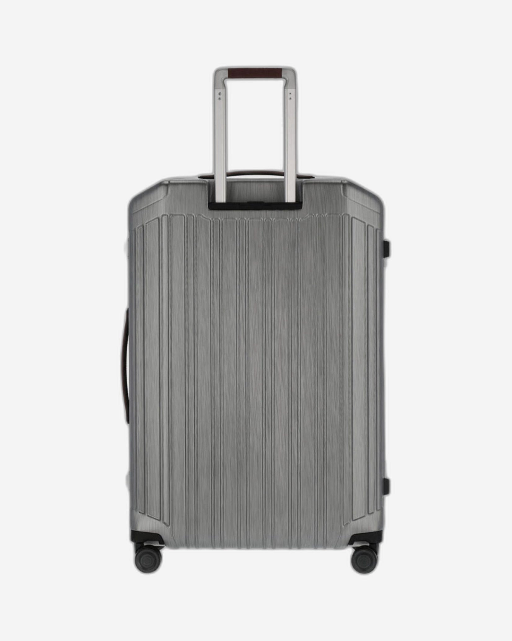 حقيبة سفر بيكوادرو بي كيو إل إم بإطار صلب 75 سم، كبيرة، قابلة للحمل، لون أسود/بني فاتح - Bv4428Pqlm/Ncu