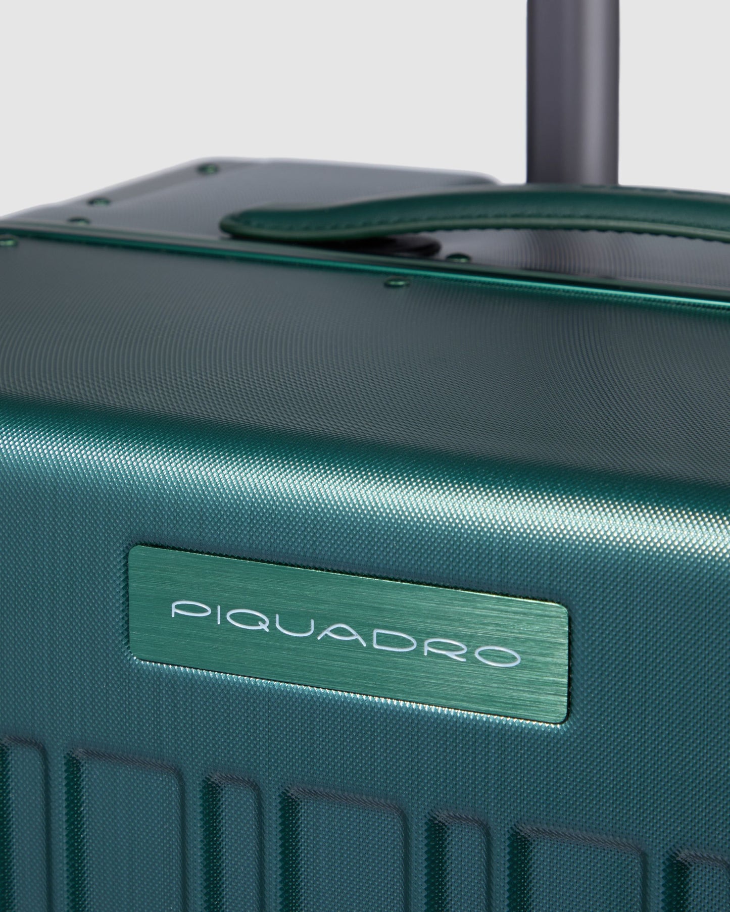 Piquadro 4 Wheel Large Suitcase Green