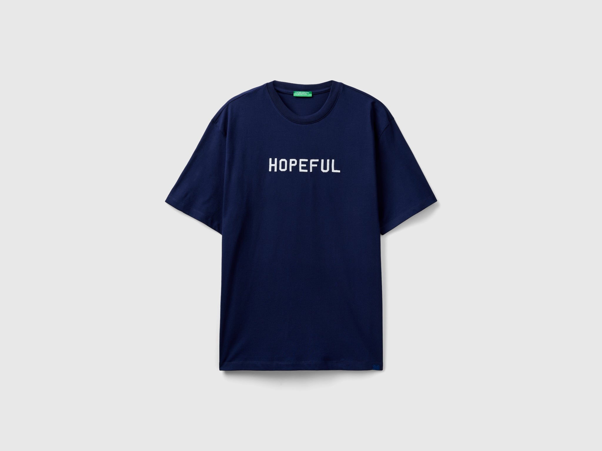 T-shirt with slogan print