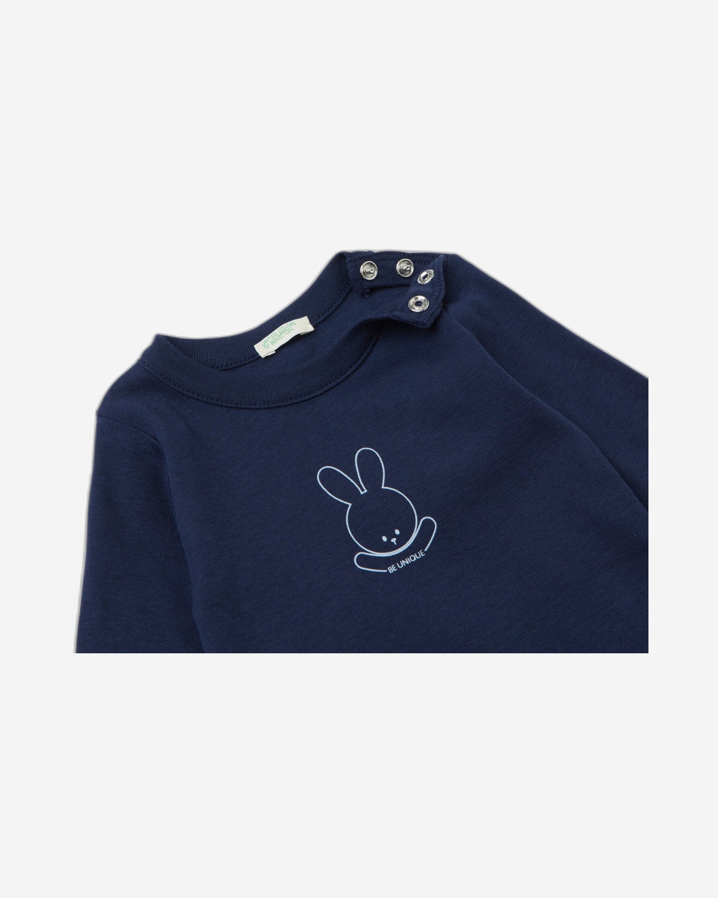 بدلة طويلة الأكمام من القطن العضوي