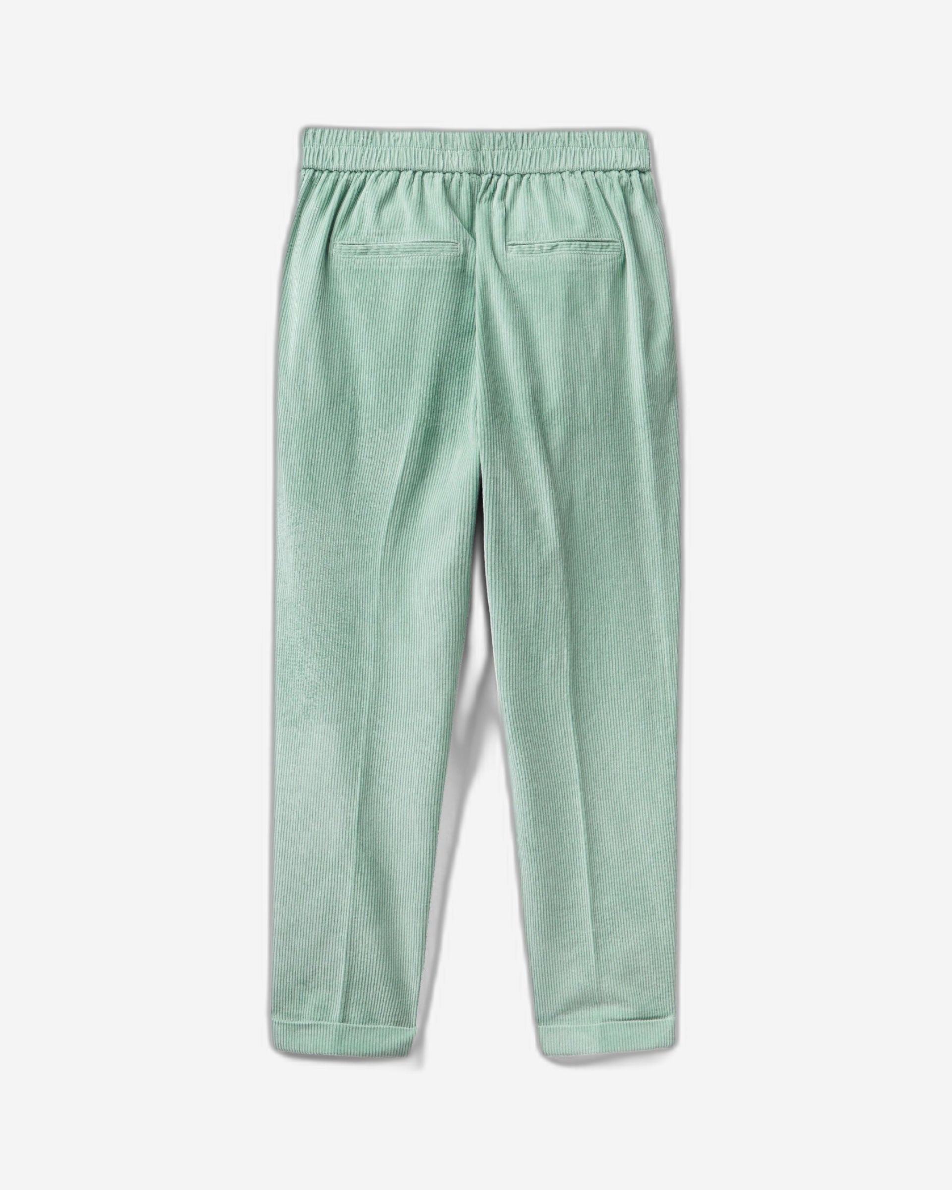 بنطال تشينو مخملي بخصر مطاطي