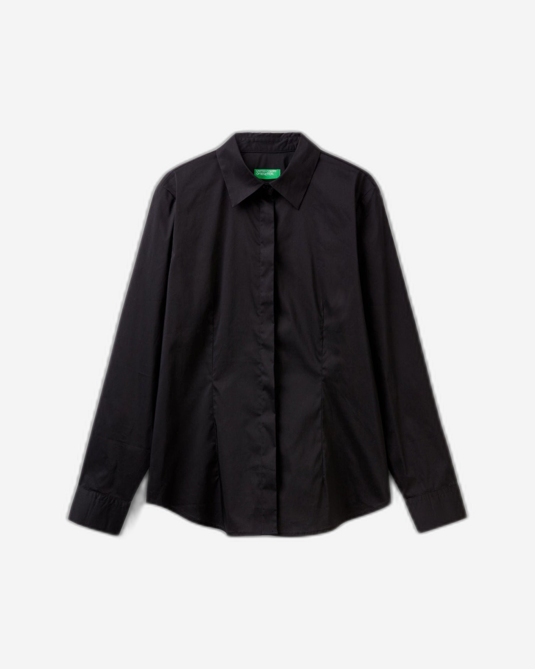 قميص من مزيج القطن المطاطي