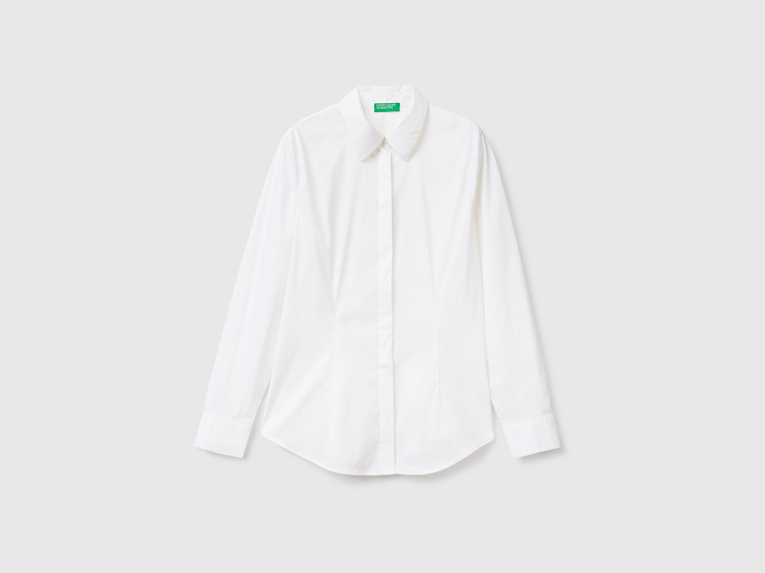 قميص من مزيج القطن المطاطي