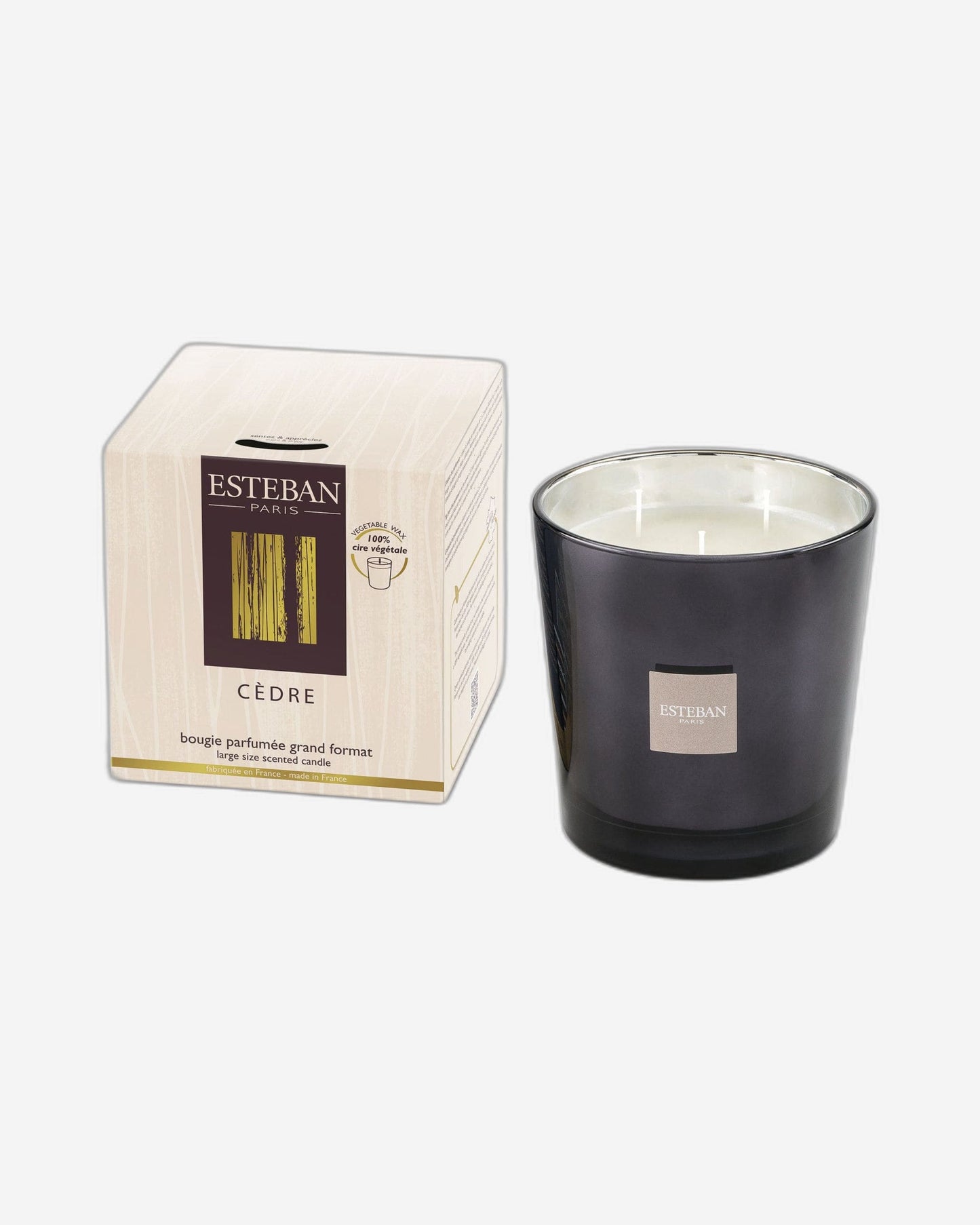 شمعة معطرة كبيرة الحجم من استيبان سيدري، 450 غرام