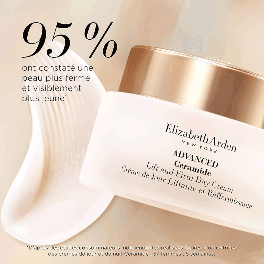 كريم إليزابيث آردن سيراميد ليفت آند فيرم النهاري 50 مل بدون عامل حماية من الشمس