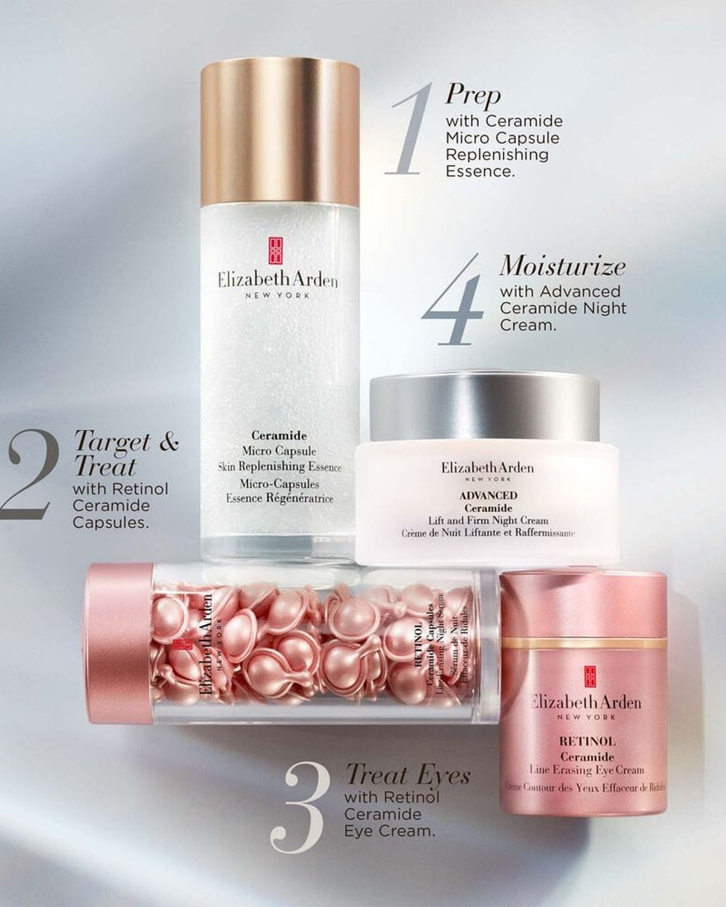 كريم ليلي من إليزابيث آردن سيراميد لرفع وشد البشرة 50 مل