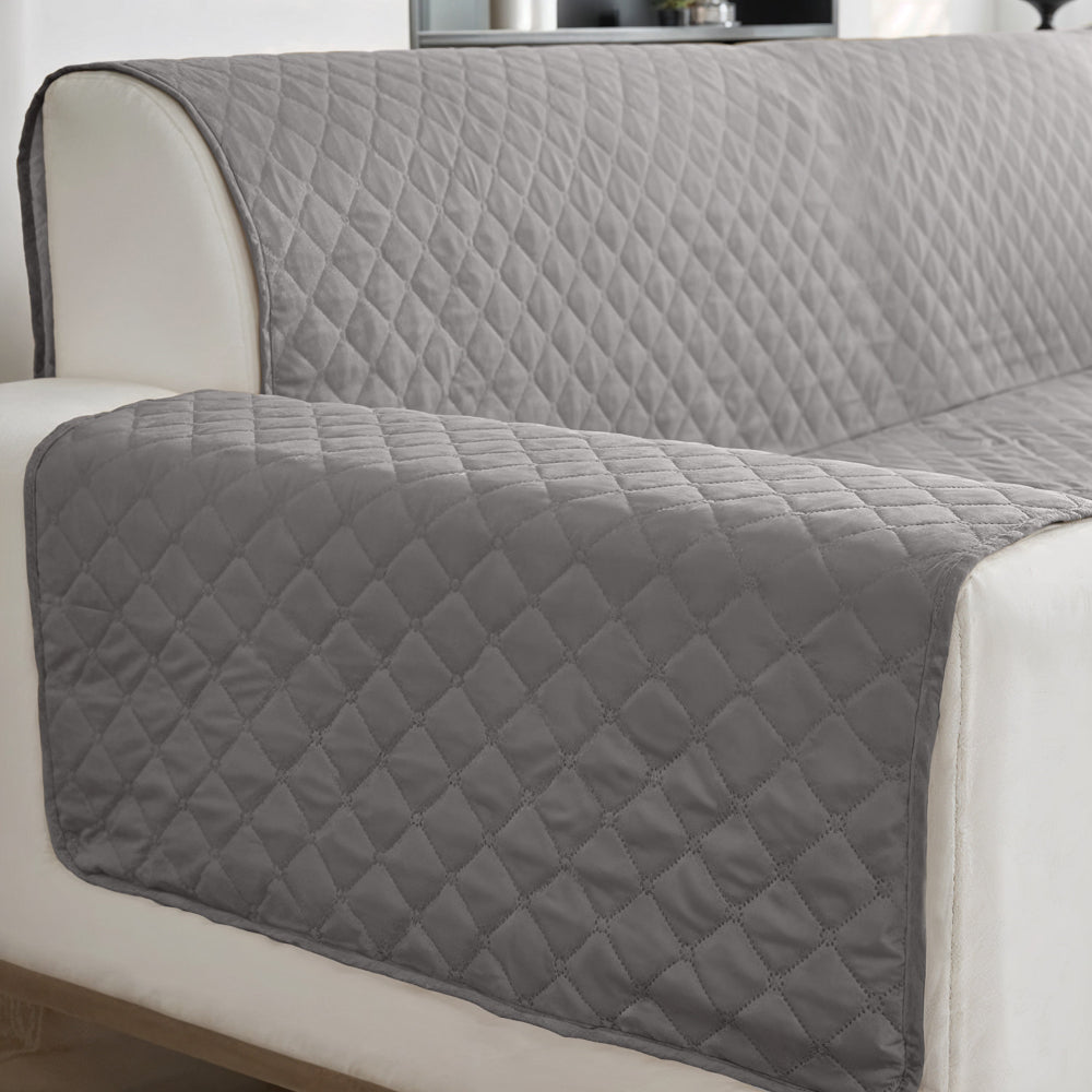 Cotton Home Premium 3 Seater Quilted Sofa Protector