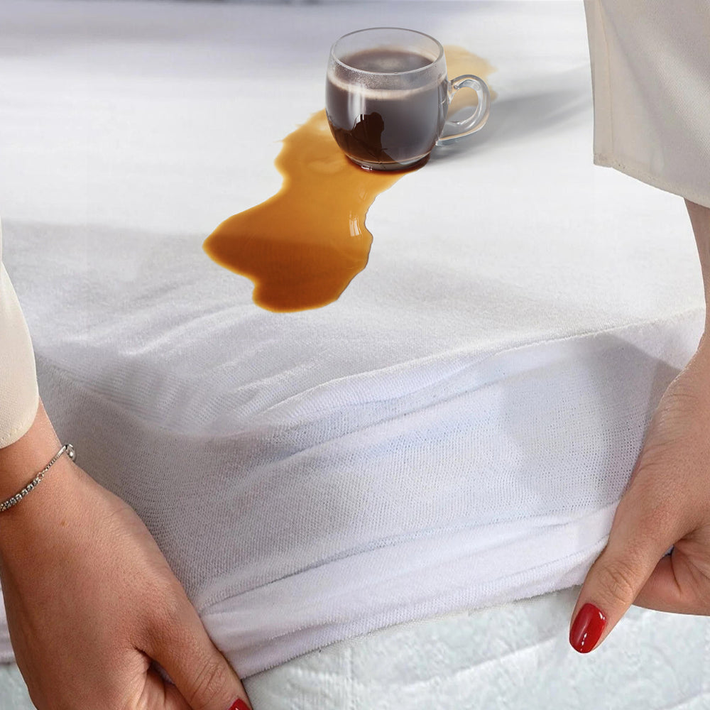 واقي مرتبة مقاوم للماء من الصوف المرجاني من كوتون هوم