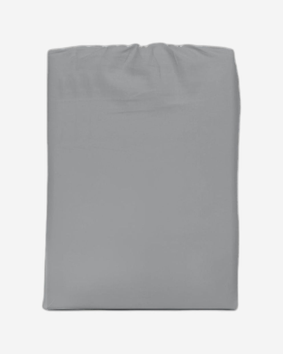 طقم ملاءات قطنية منزلية مكون من 3 قطع مع غطاء وسادة - فضي