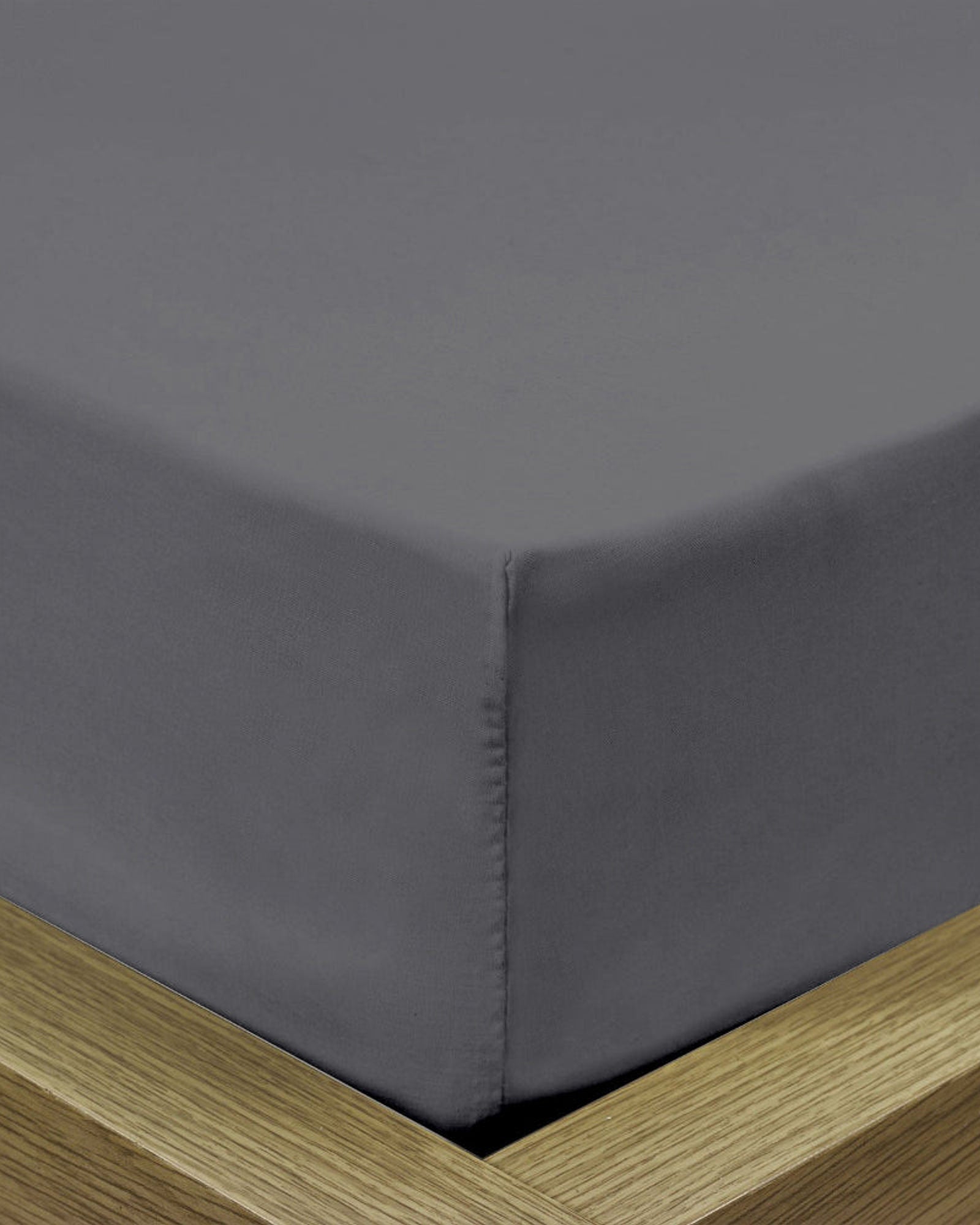 ملاءة سرير قطنية منزلية فائقة النعومة، قطعة واحدة، فضية