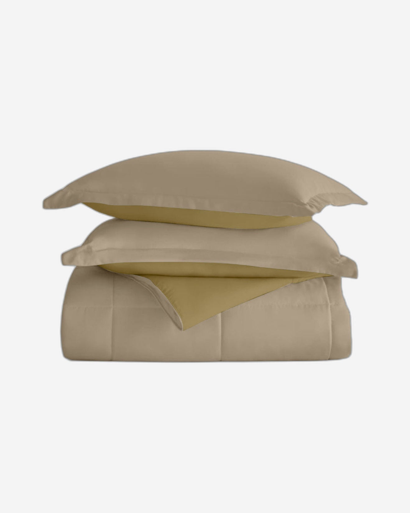 طقم لحاف قطني للكبار مكون من 3 قطع قابل للعكس، أزرق سماوي