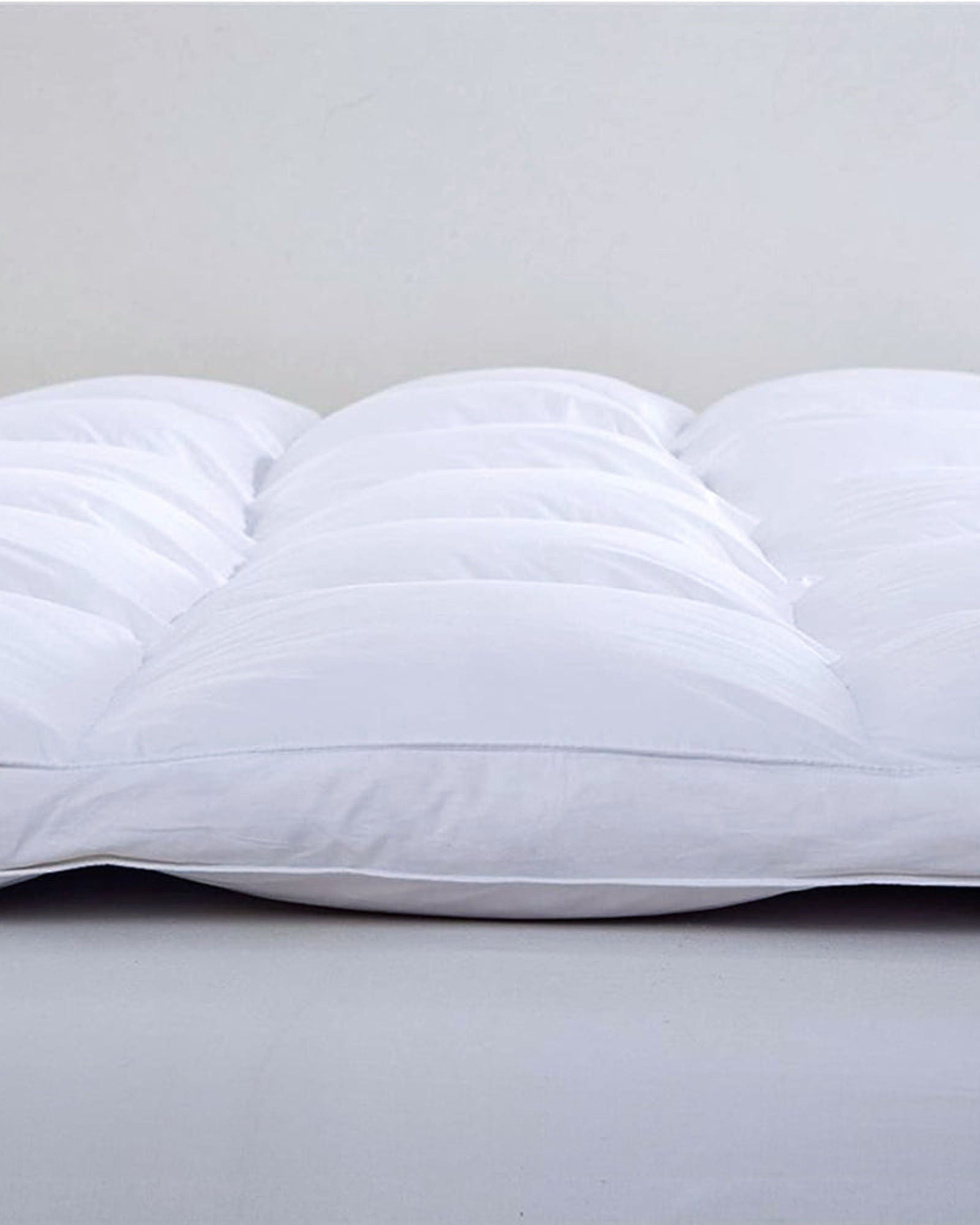 غطاء مرتبة قطني منزلي فائق النعومة باللون الأبيض